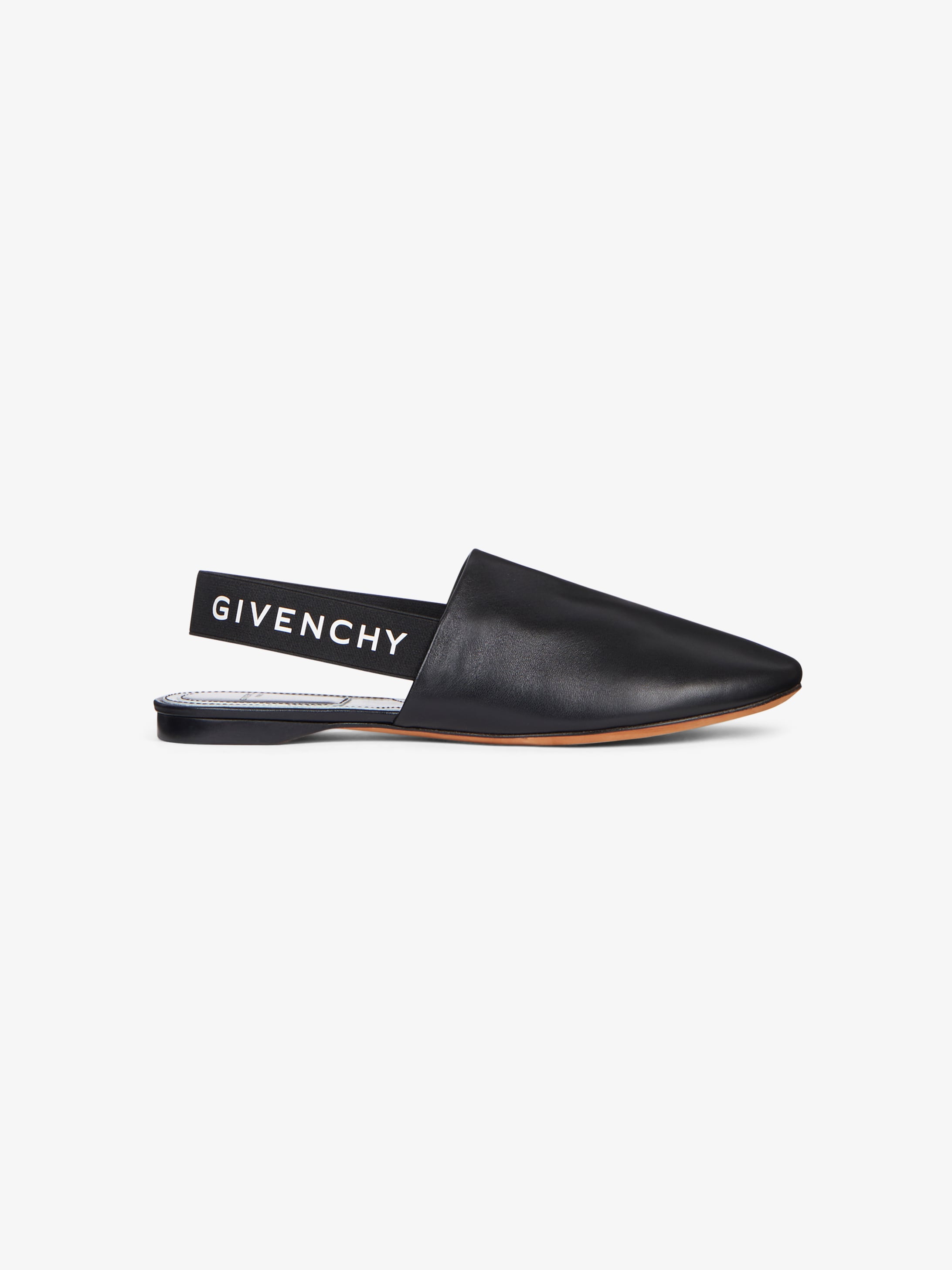 givenchy sling back flat mules