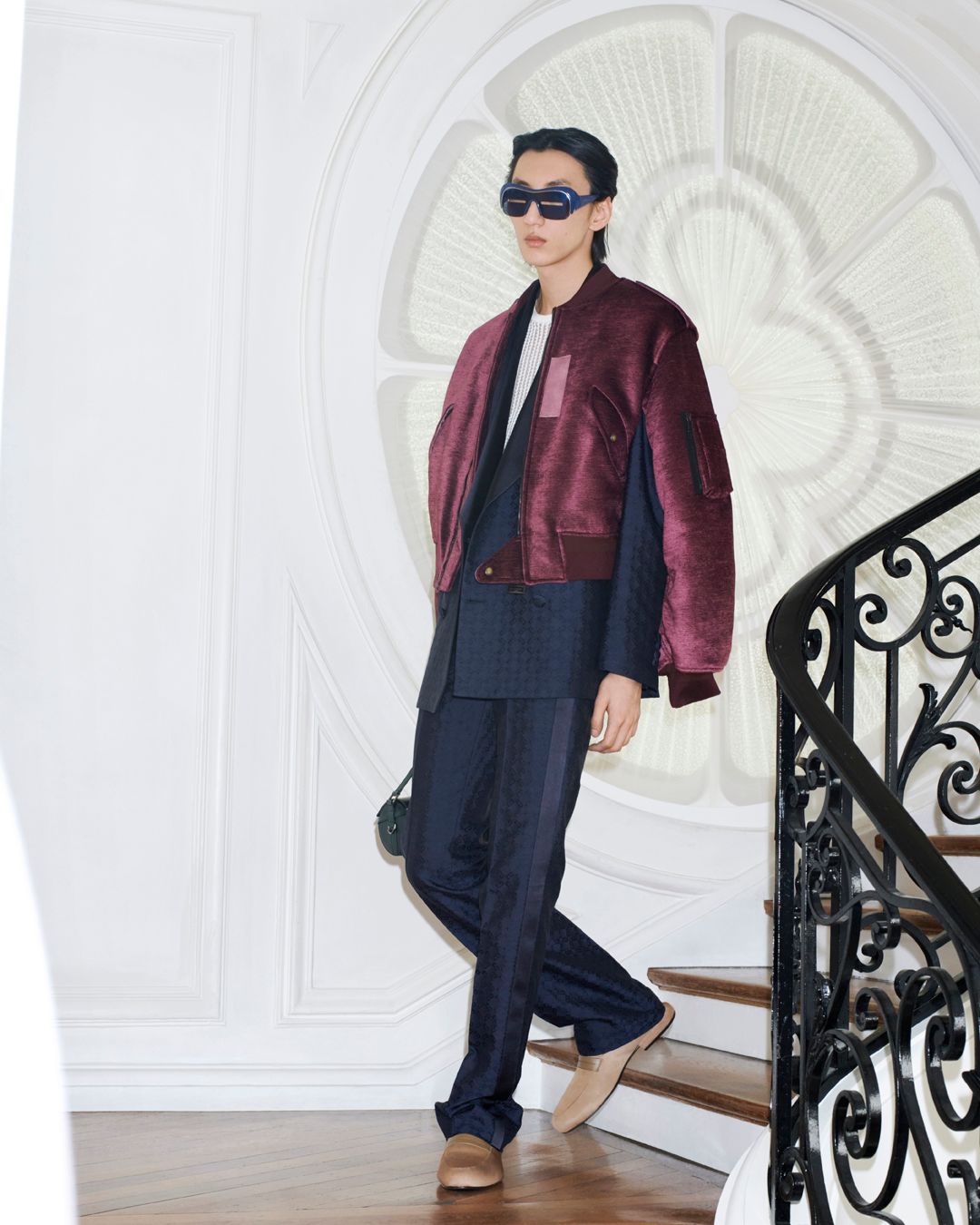 ジバンシー　ビジュー　スタッズシャツ GYDA ブラウス シャツ ビジュースタッズショートLOOSE
