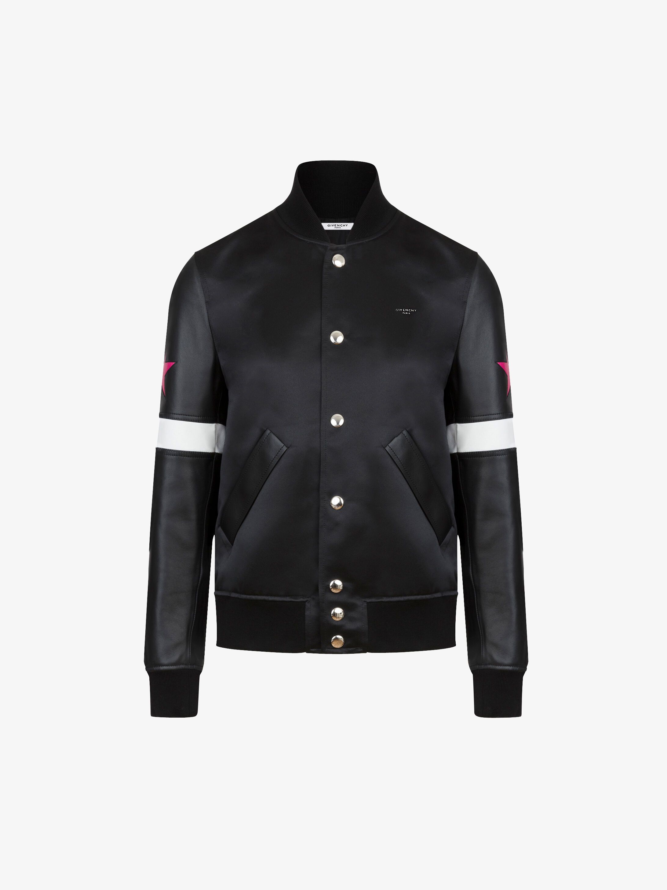 givenchy star leather jacket