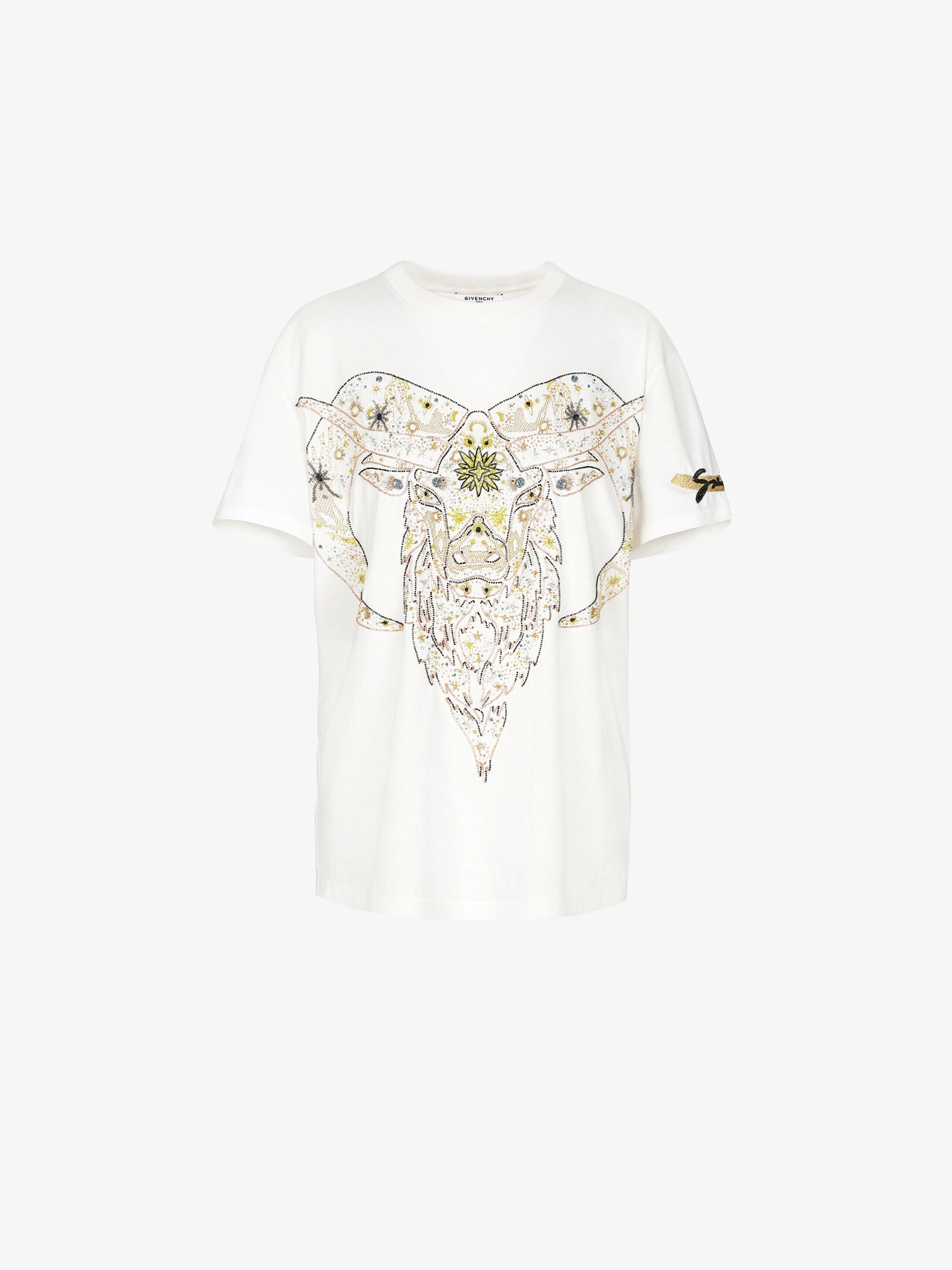 Aries embroidered oversized T-shirt 