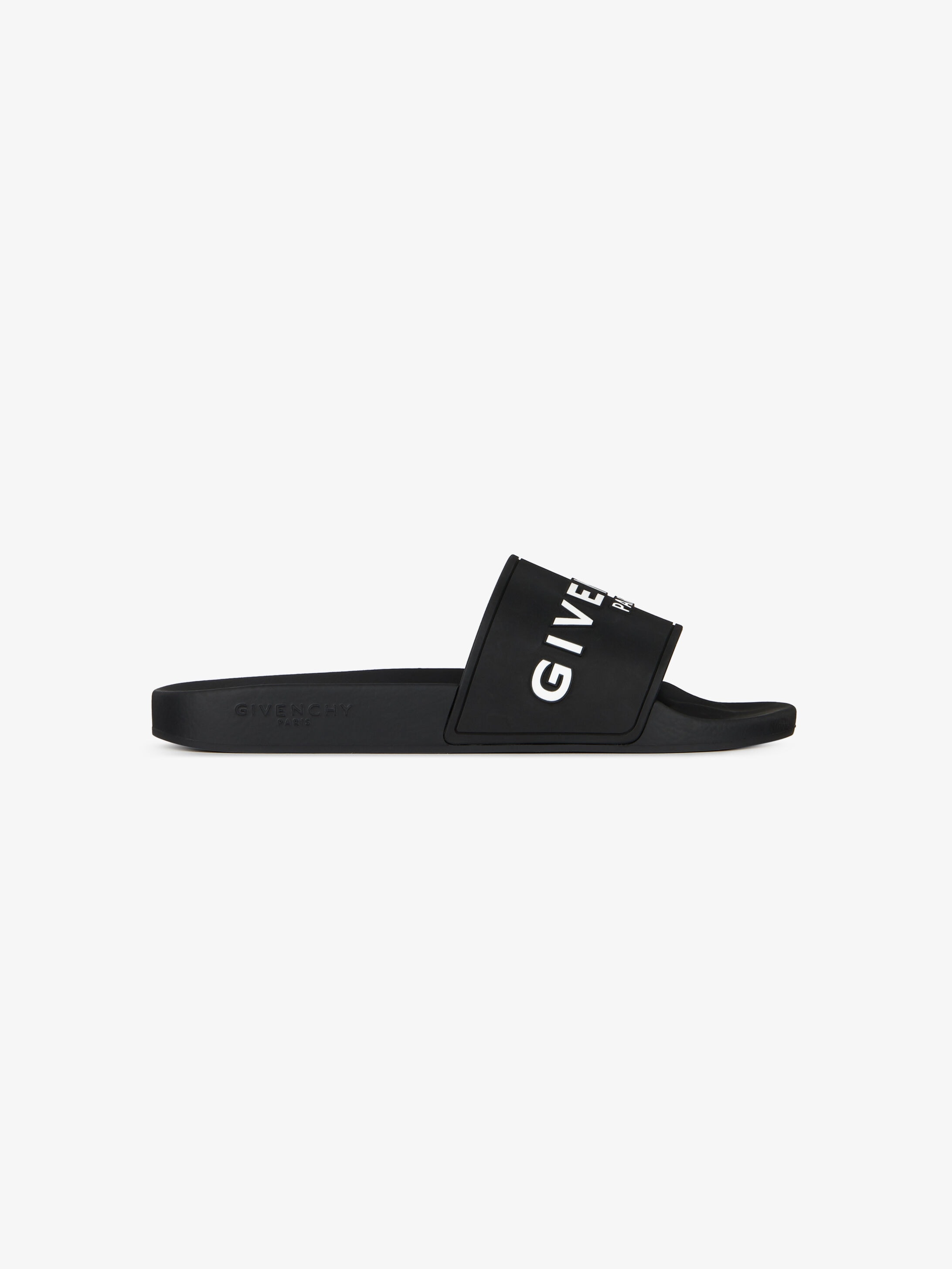 flat sandals in givenchy paris rubber