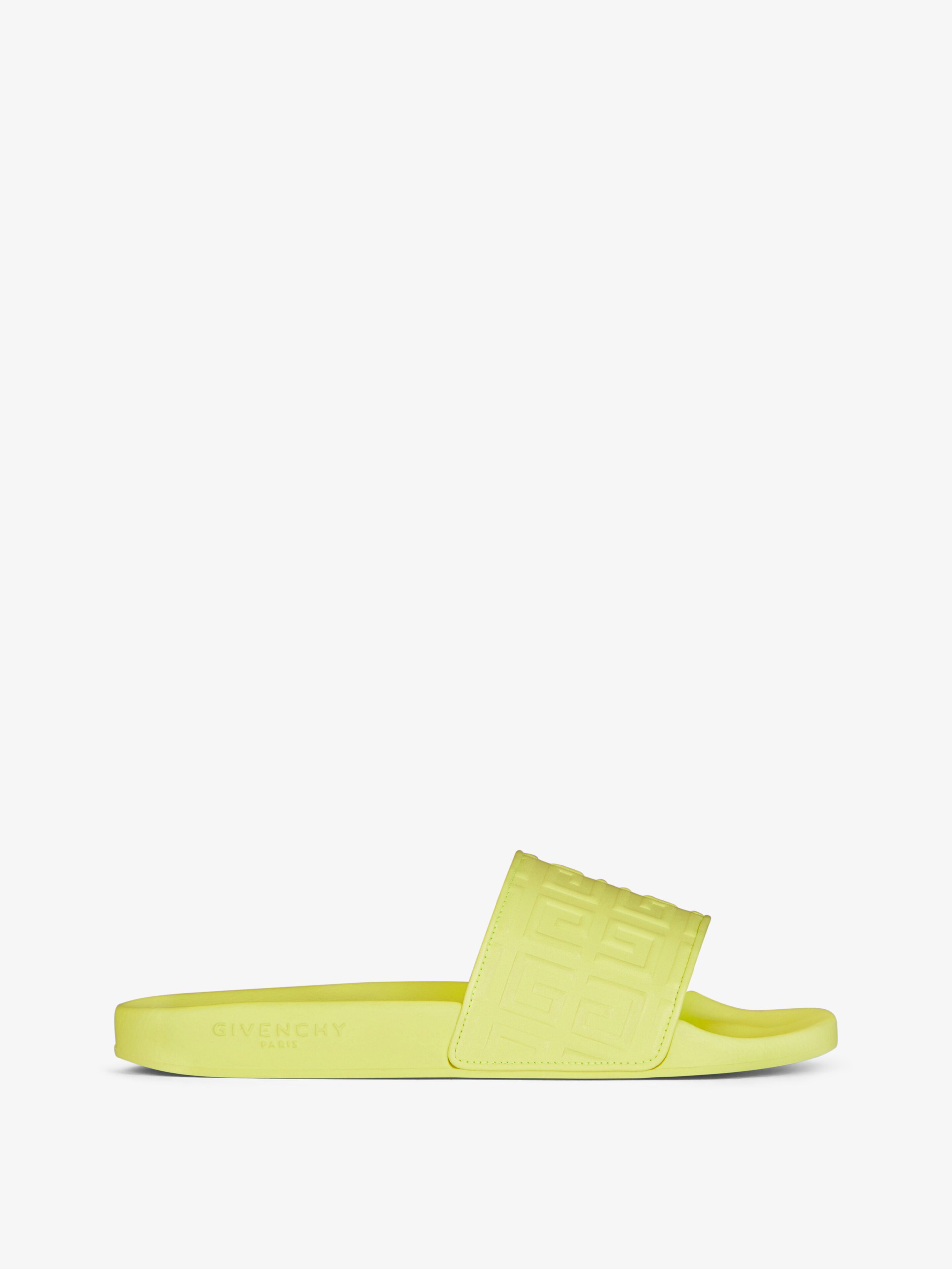 givenchy slides lime green