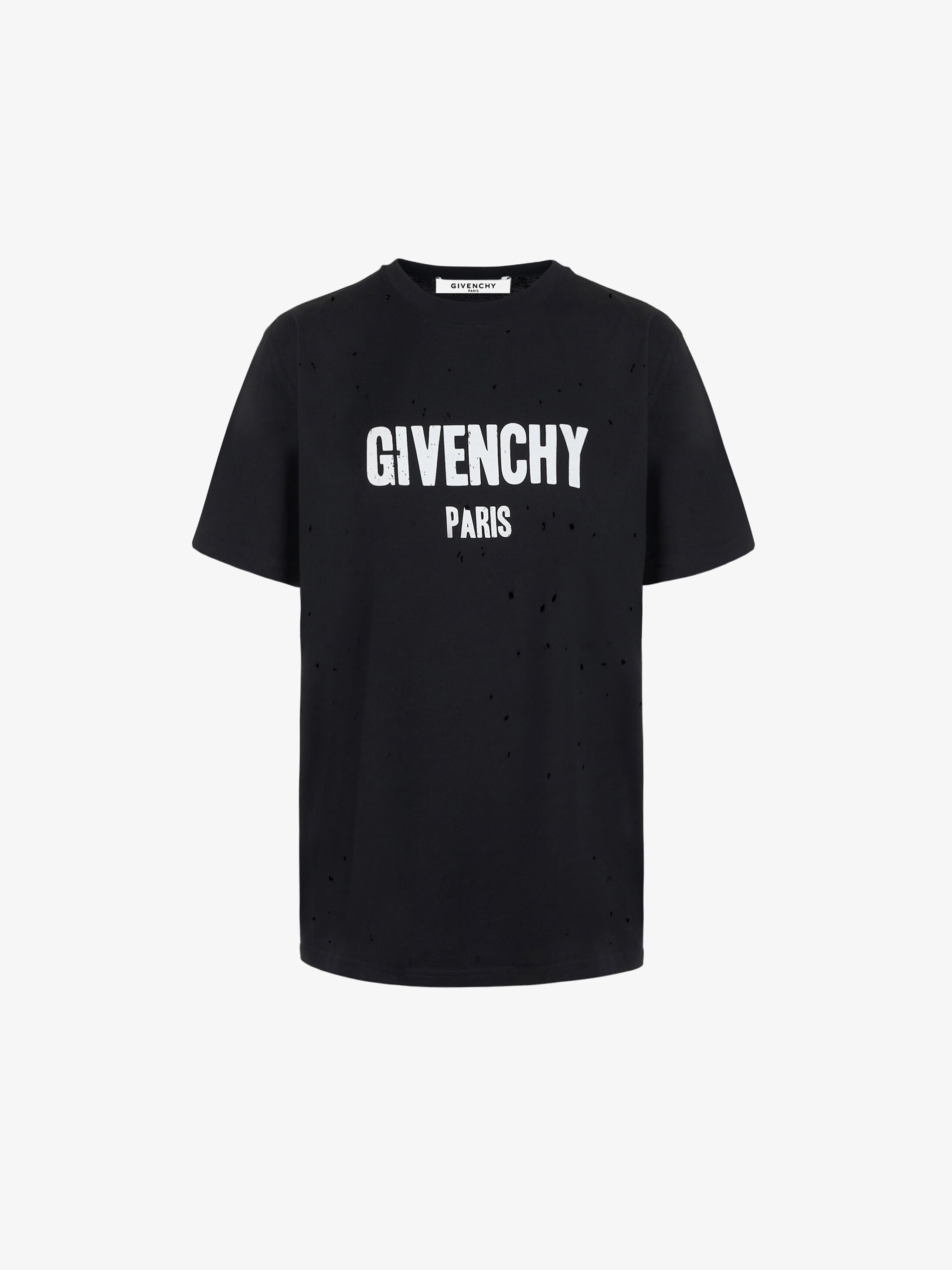 givenchy black red t shirt