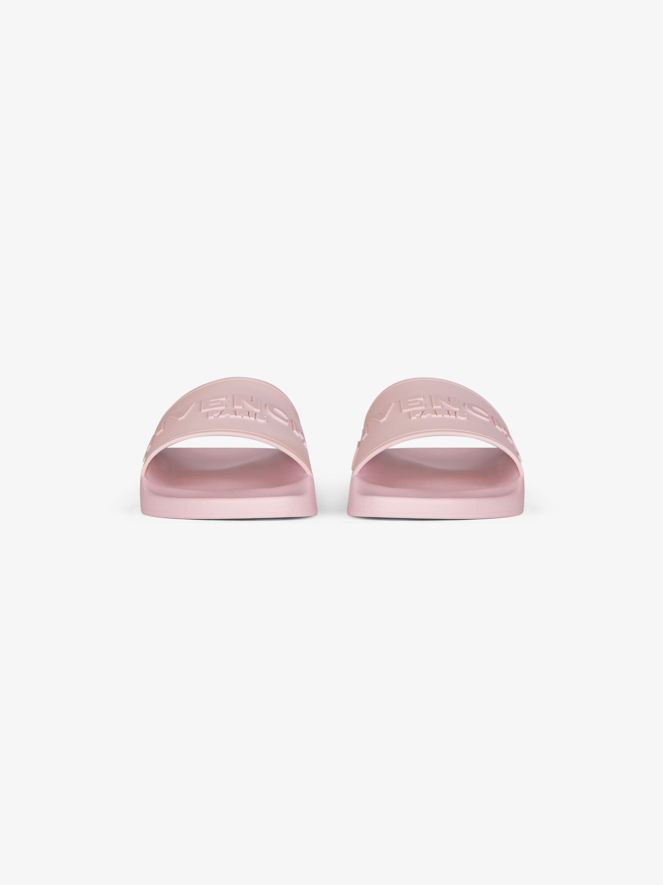 pink givenchy sliders