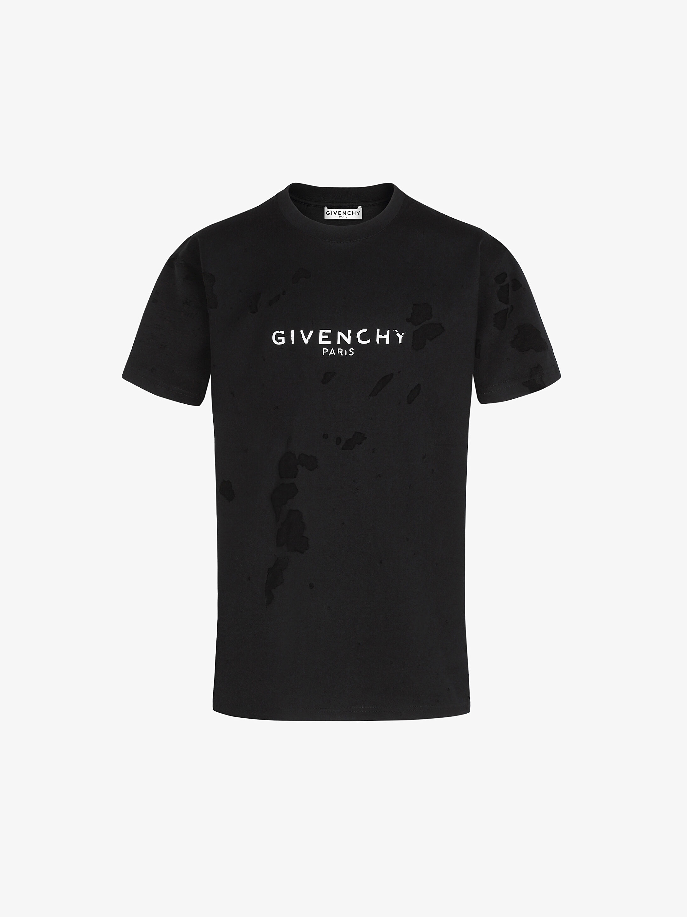 givenchy destroyed t shirt