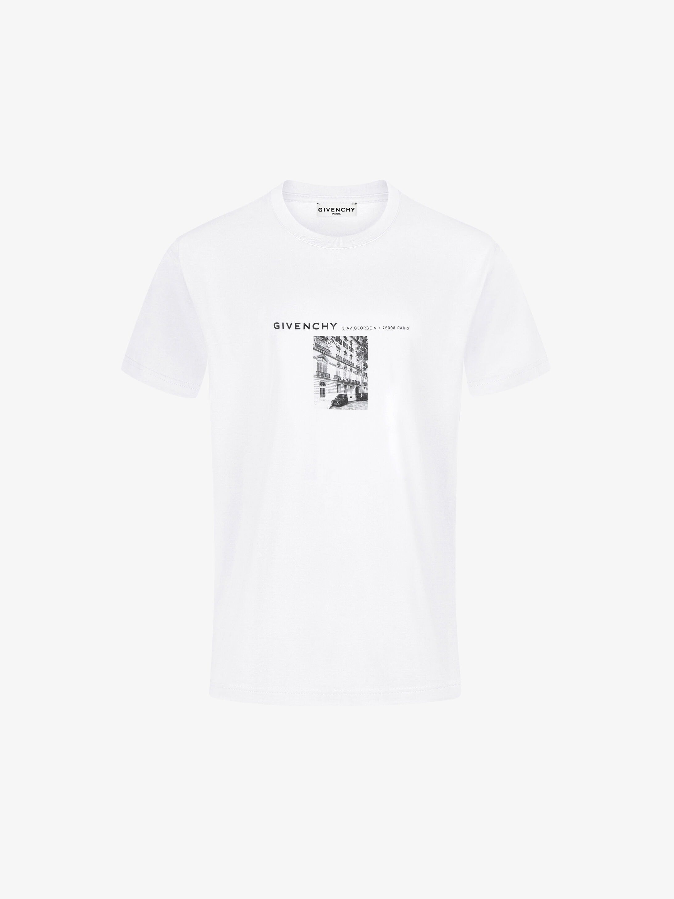 mens givenchy t shirt white