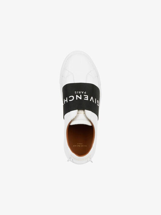 givenchy sneakers in leather with webbing