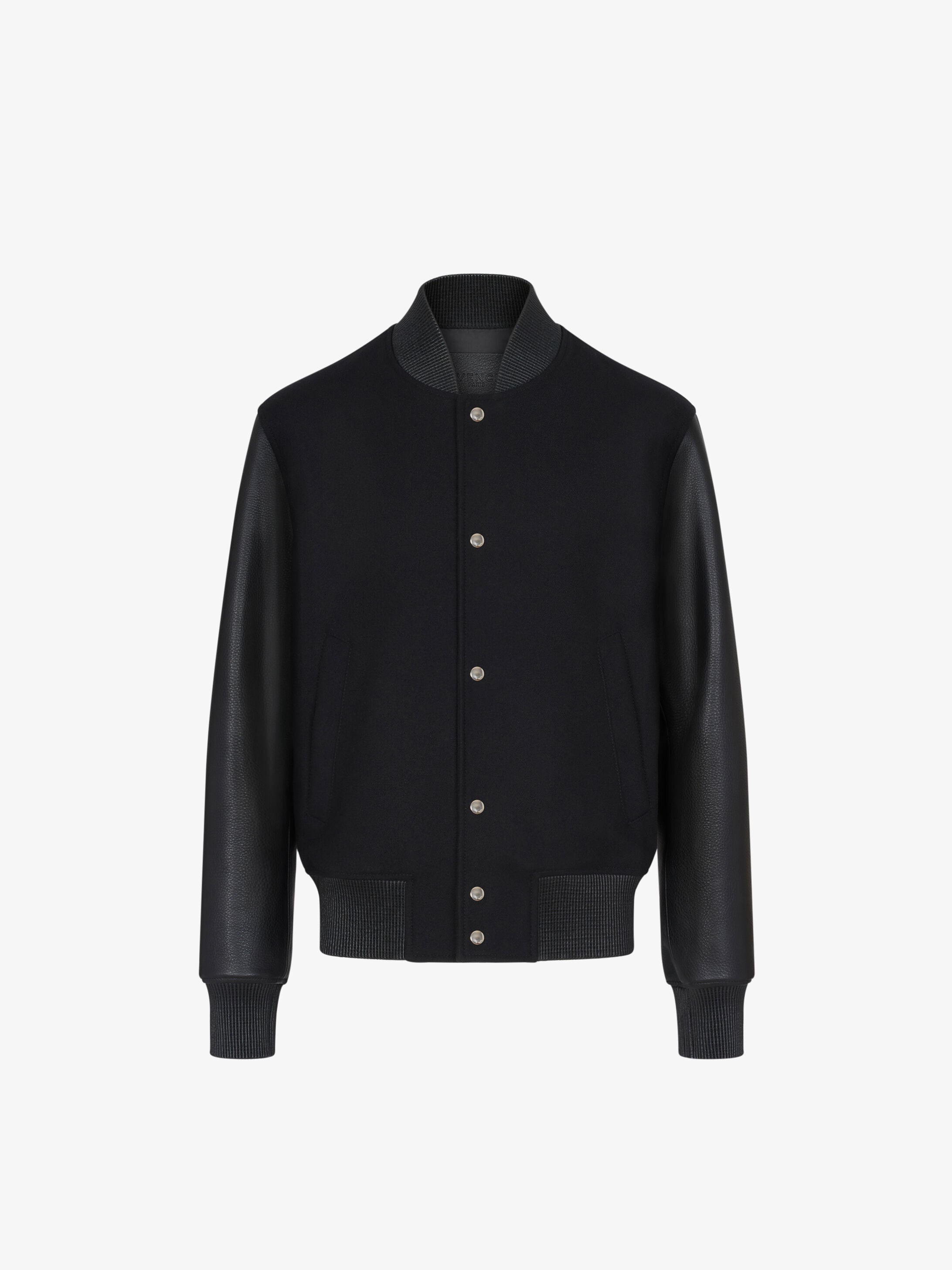 GIVENCHY Bull bomber jacket in wool and 