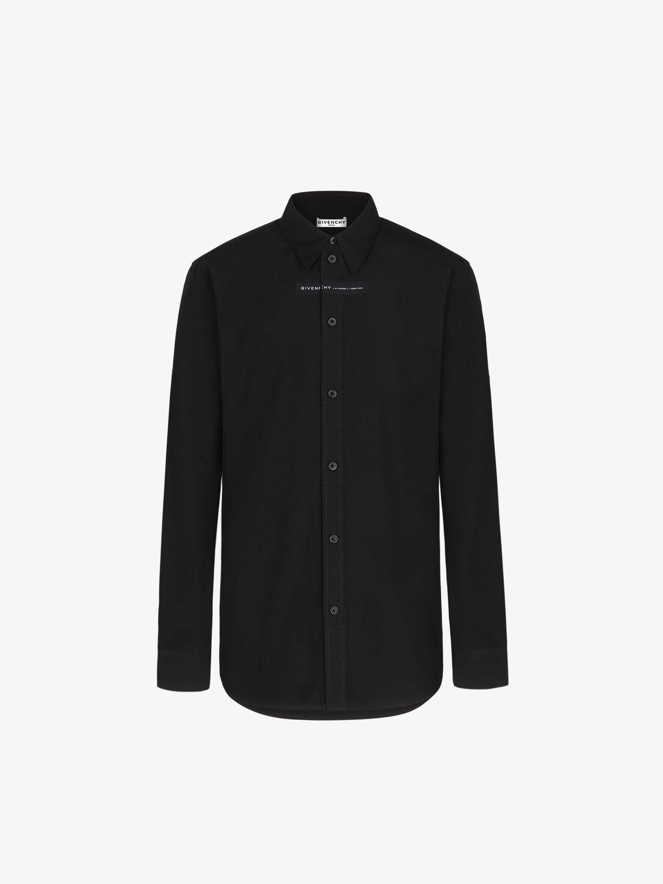 GIVENCHY webbing shirt in cotton 
