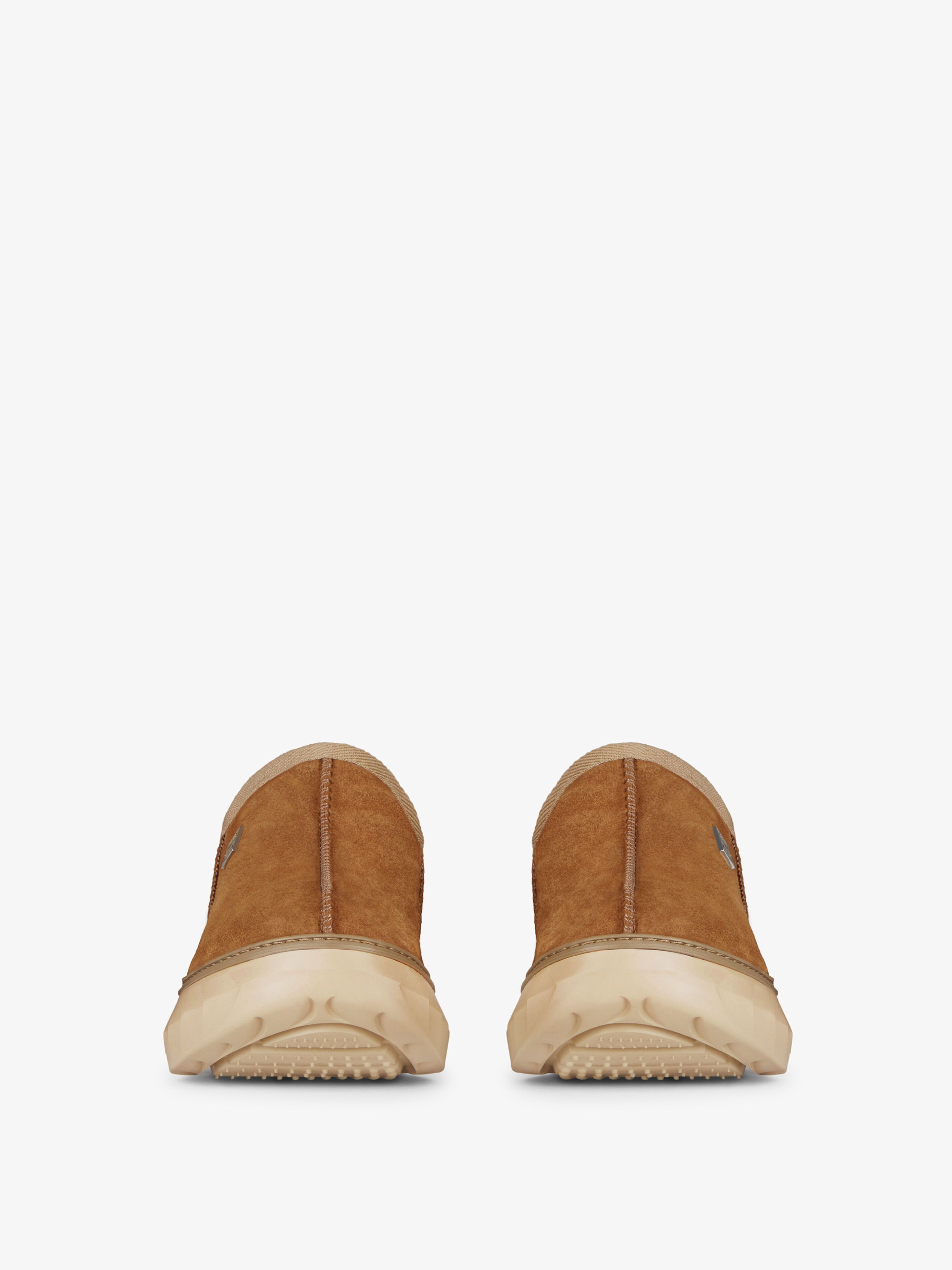 givenchy sandals in shearling