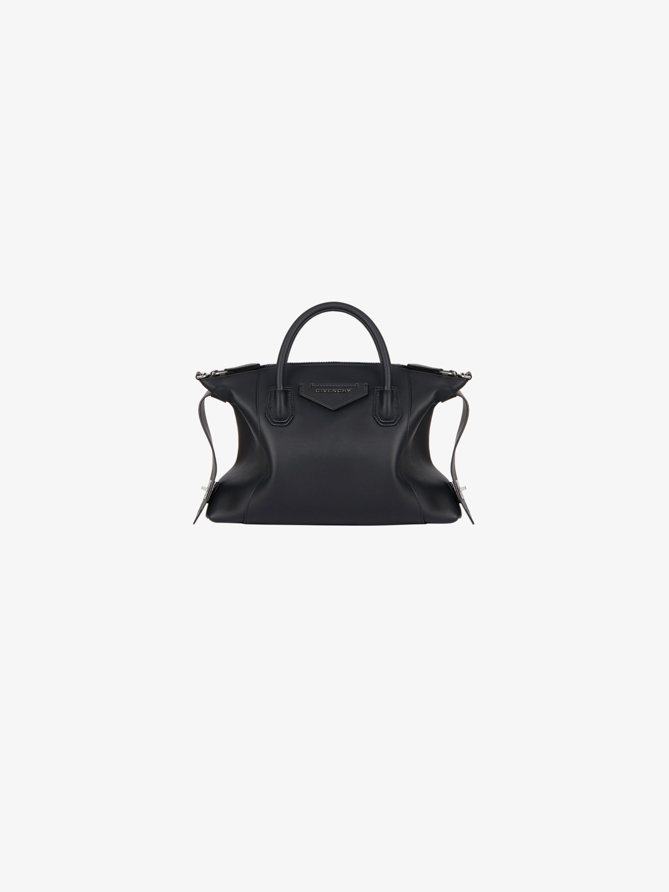 antigona soft small leather satchel
