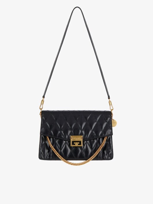 Medium GV3 bag in diamond quilted leather | GIVENCHY Paris