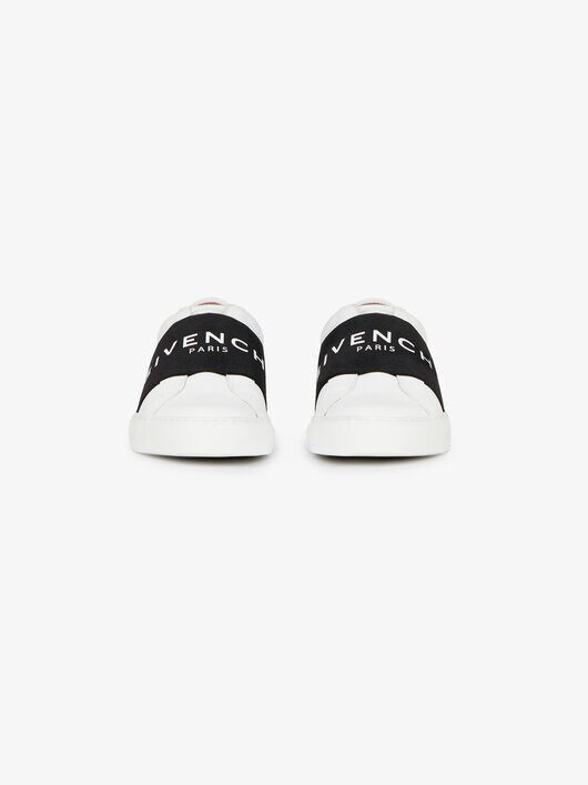 givenchy sneakers in leather with webbing