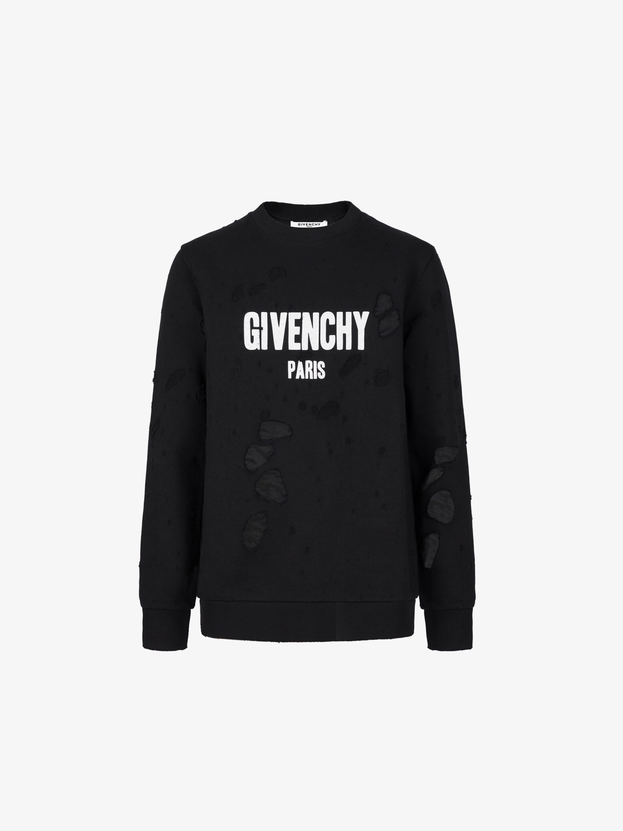 givenchy shirt with holes