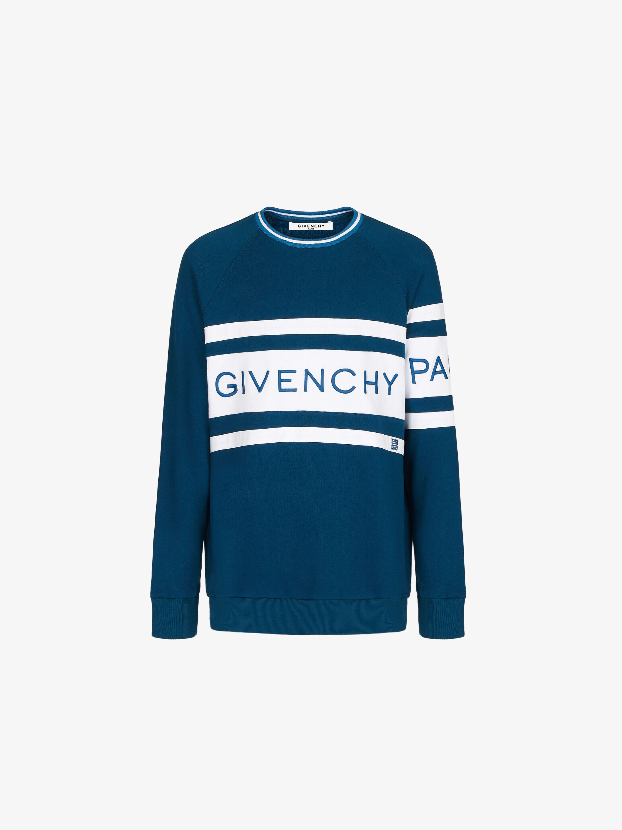 givenchy 4g embroidered slim sweatshirt
