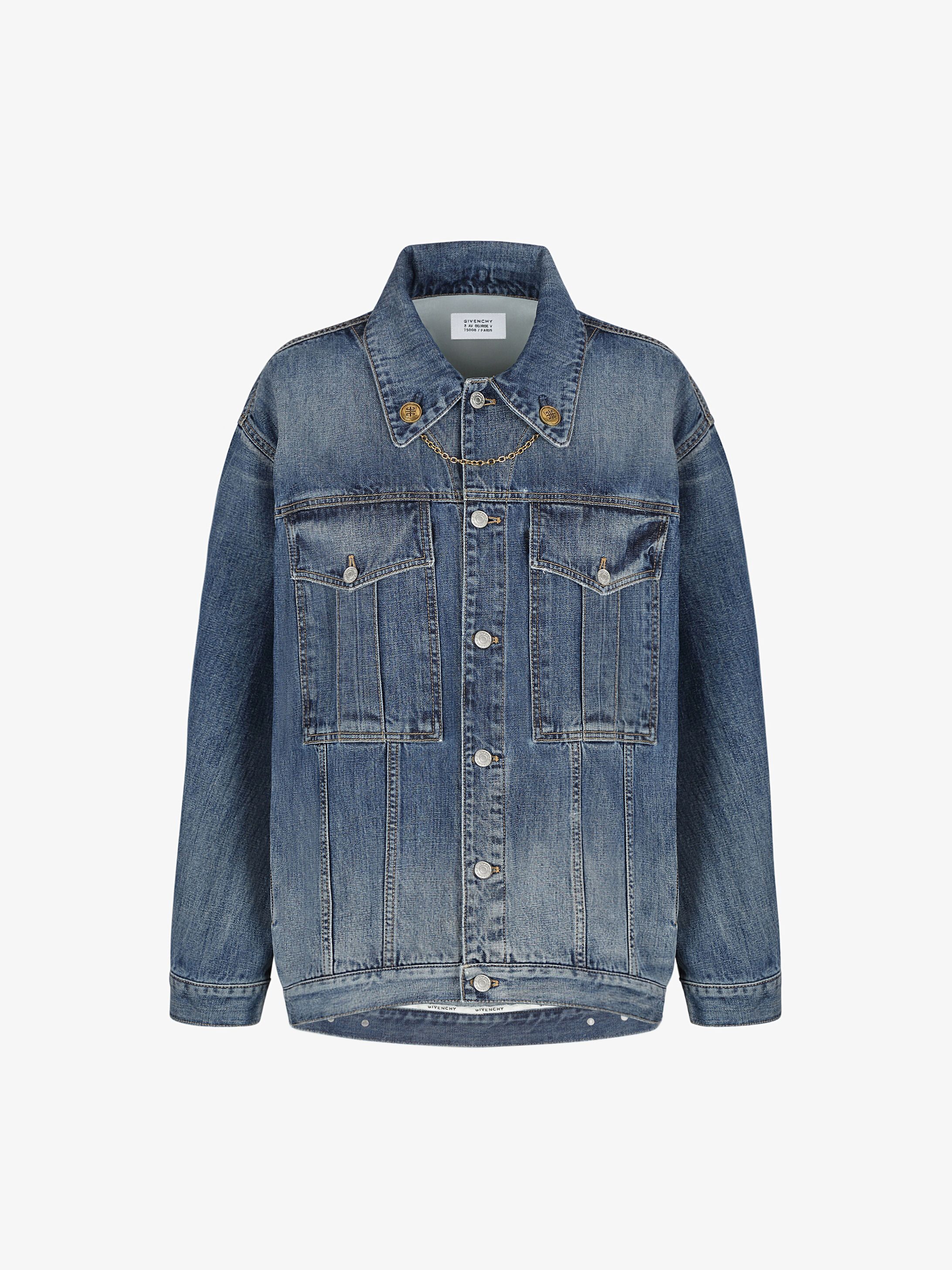 givenchy paris jean jacket