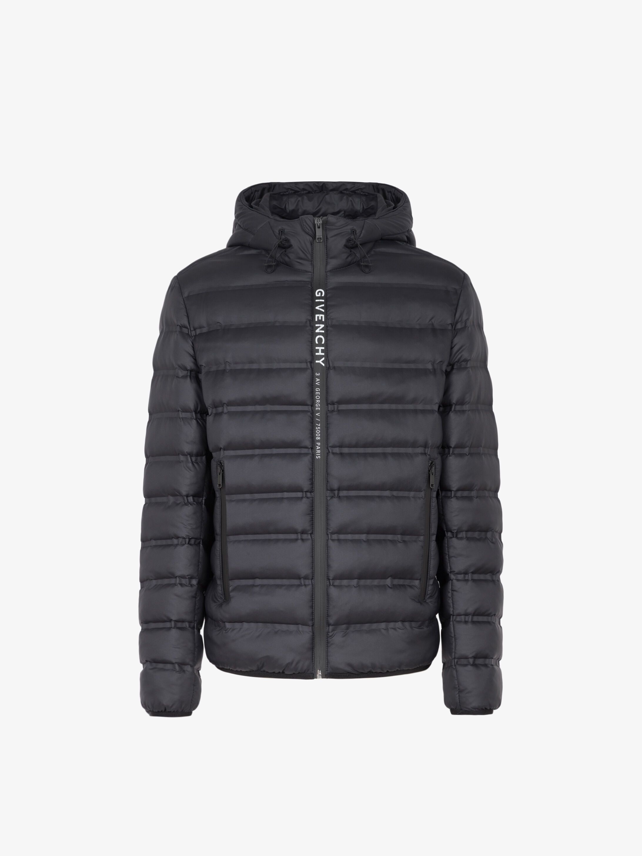 givenchy hooded puffer jacket