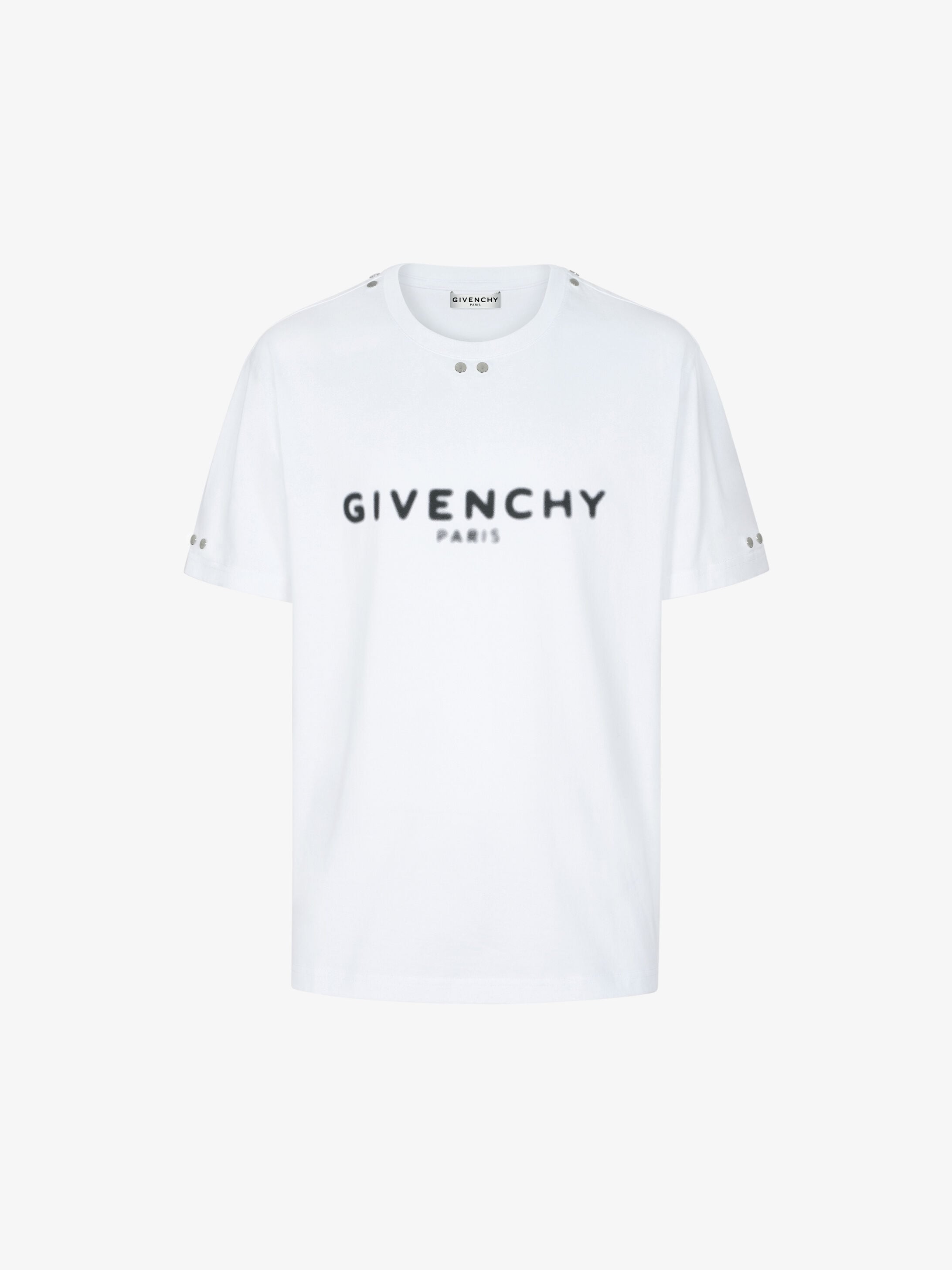 GIVENCHY T-shirt with metallic details 