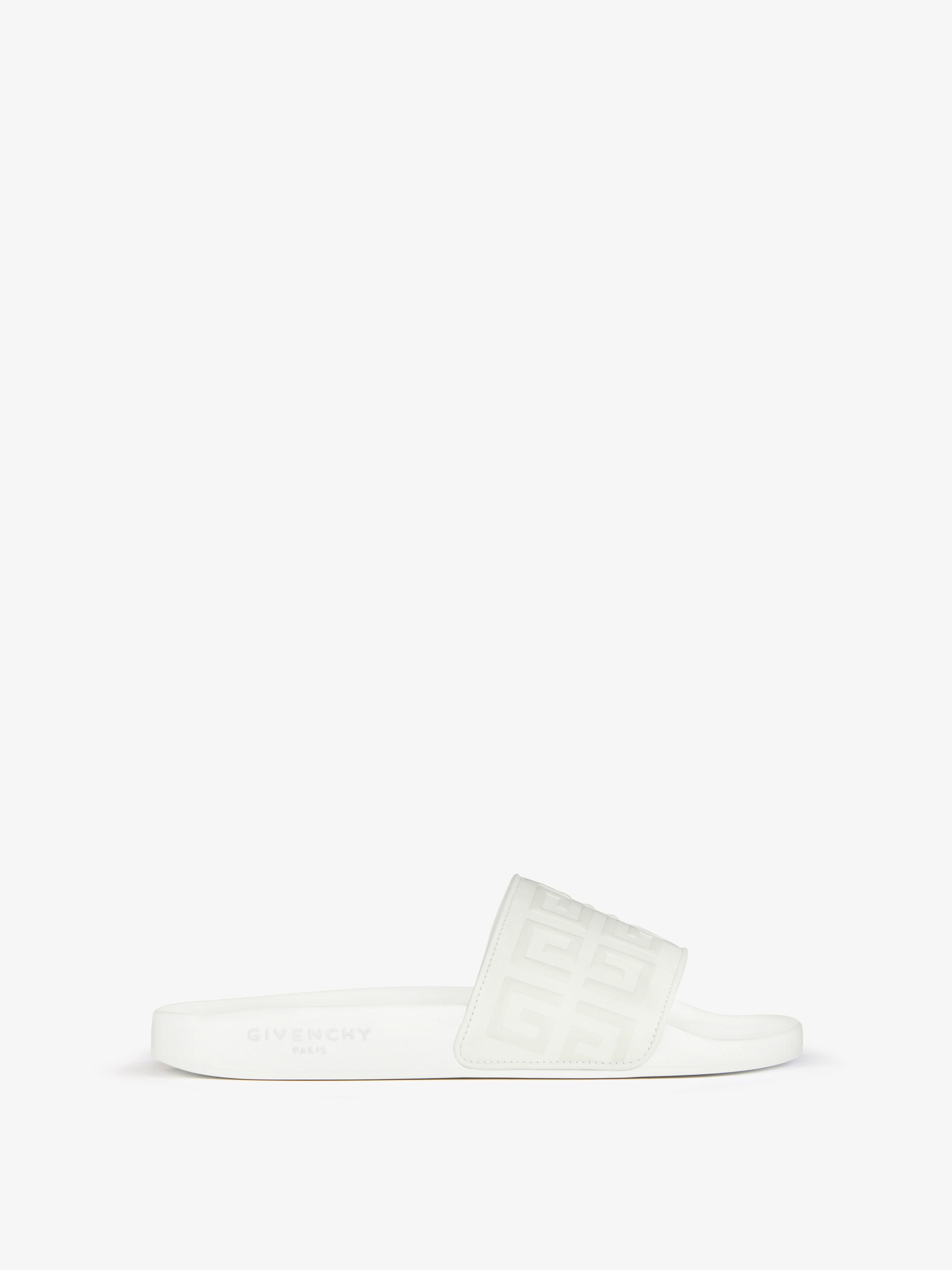black and white givenchy slides