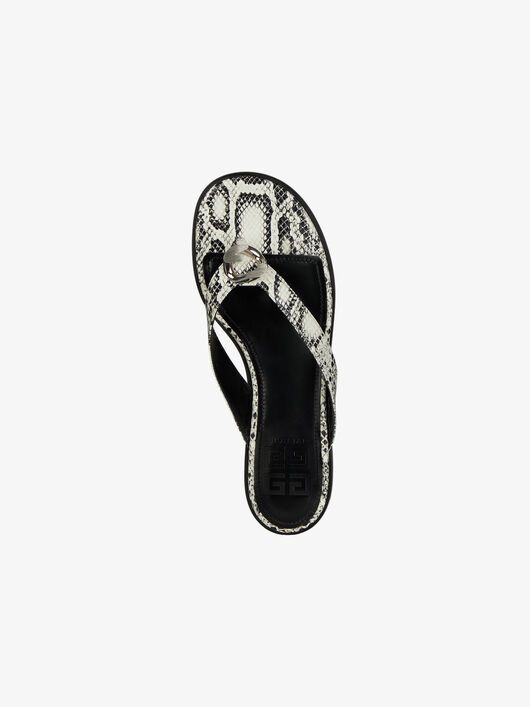 givenchy g chain sandals