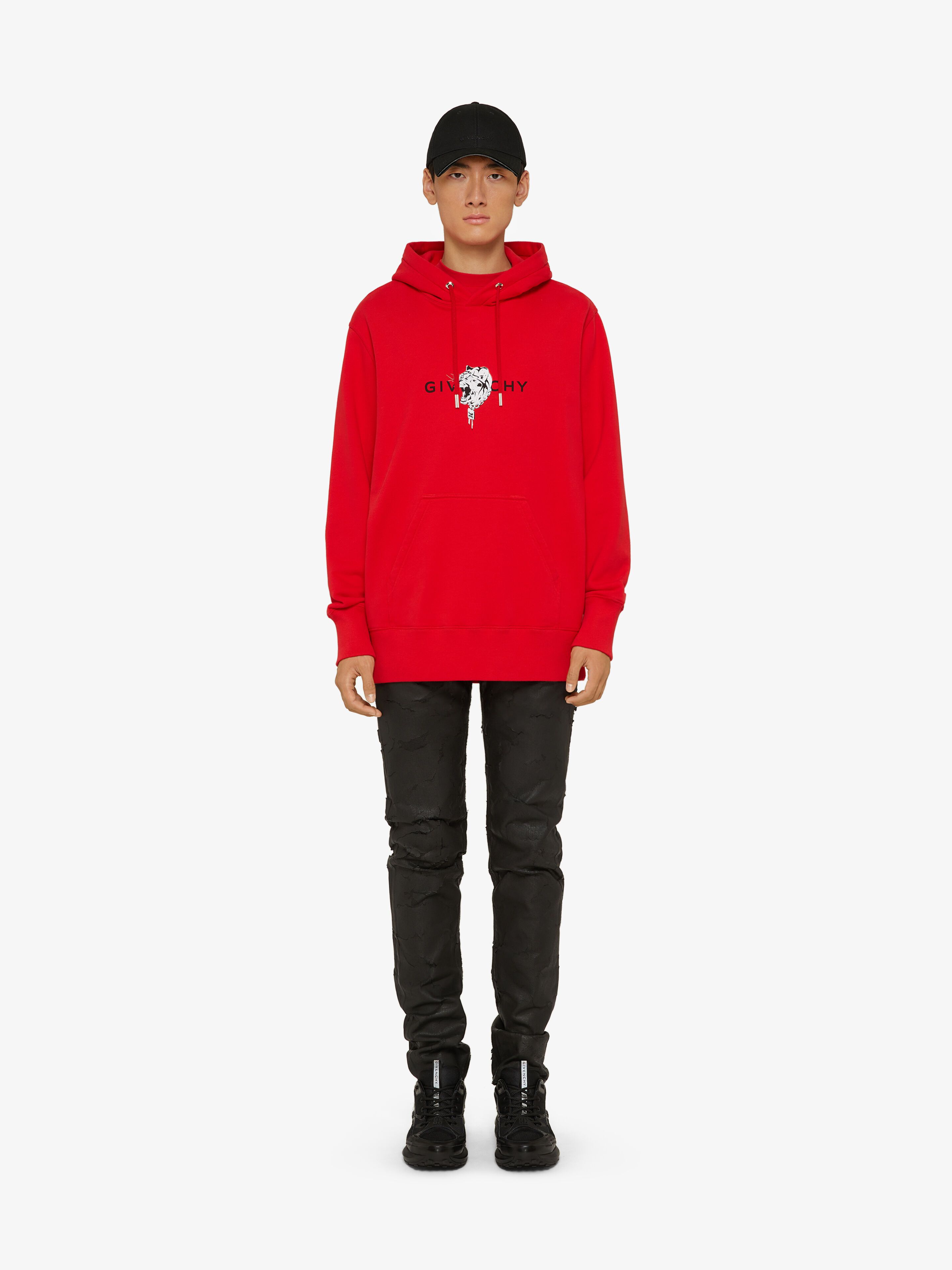blue givenchy hoodie