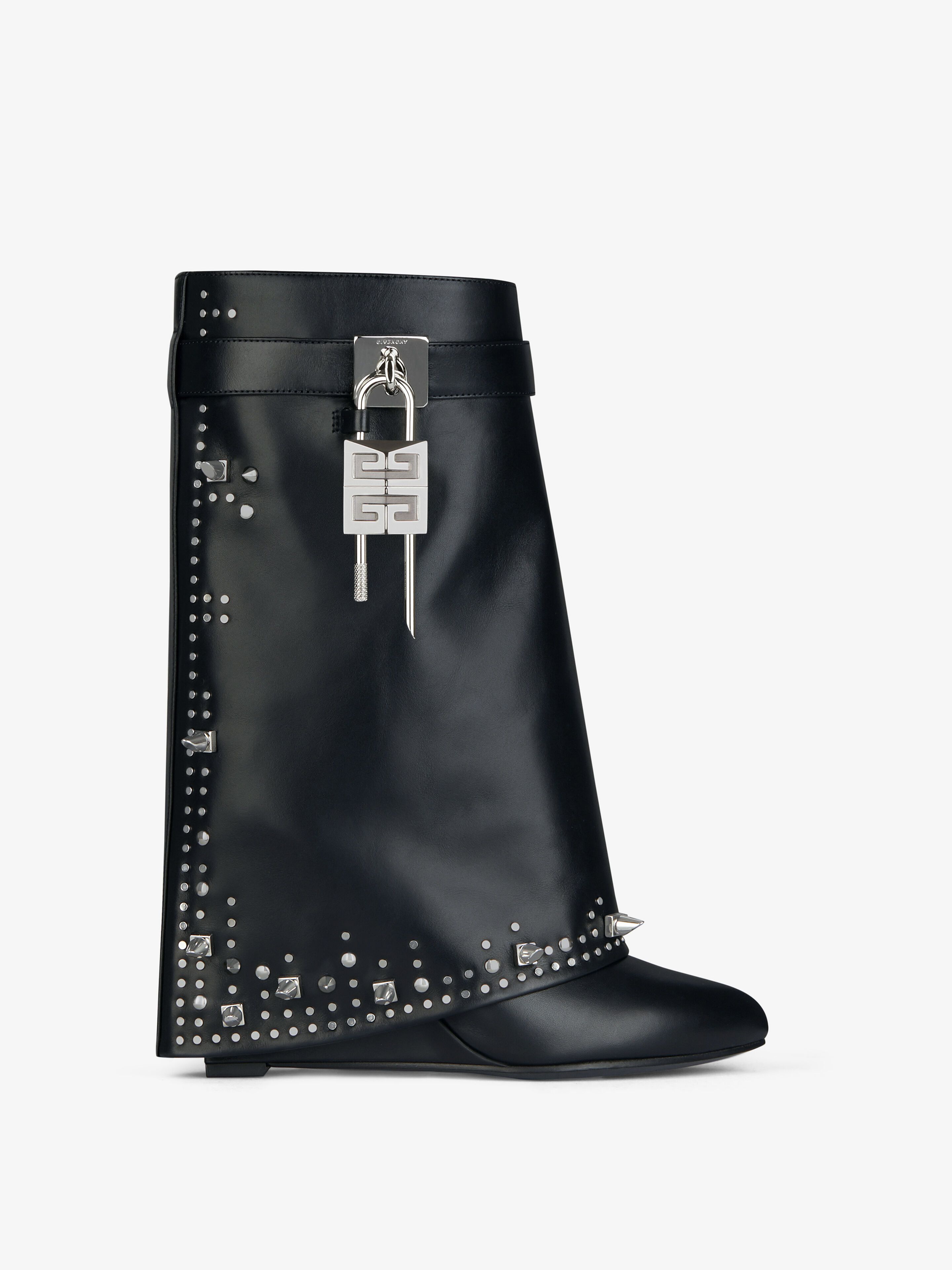 givenchy leather ankle boots