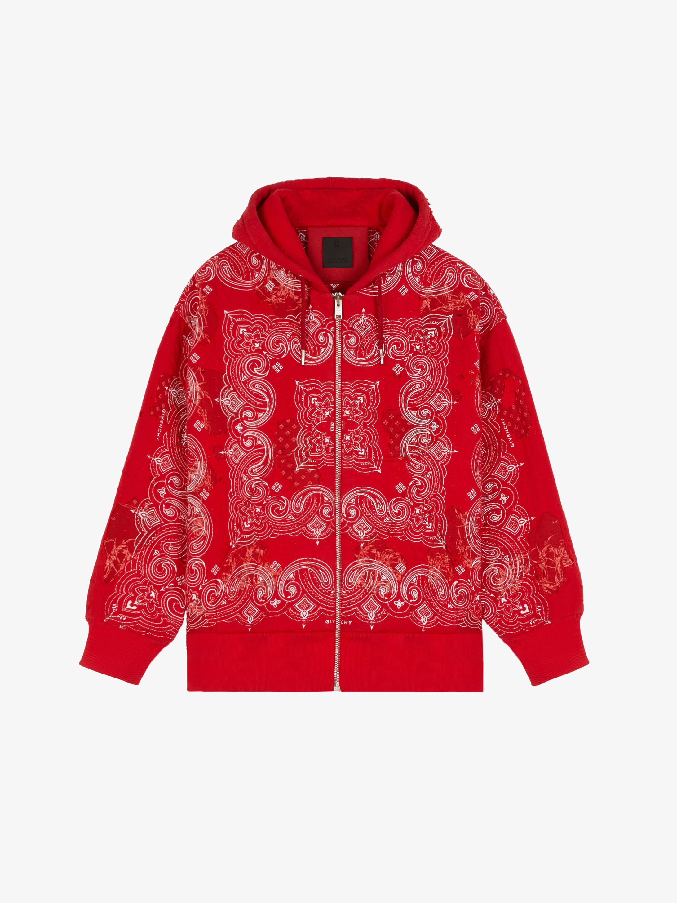 red givenchy hoodie