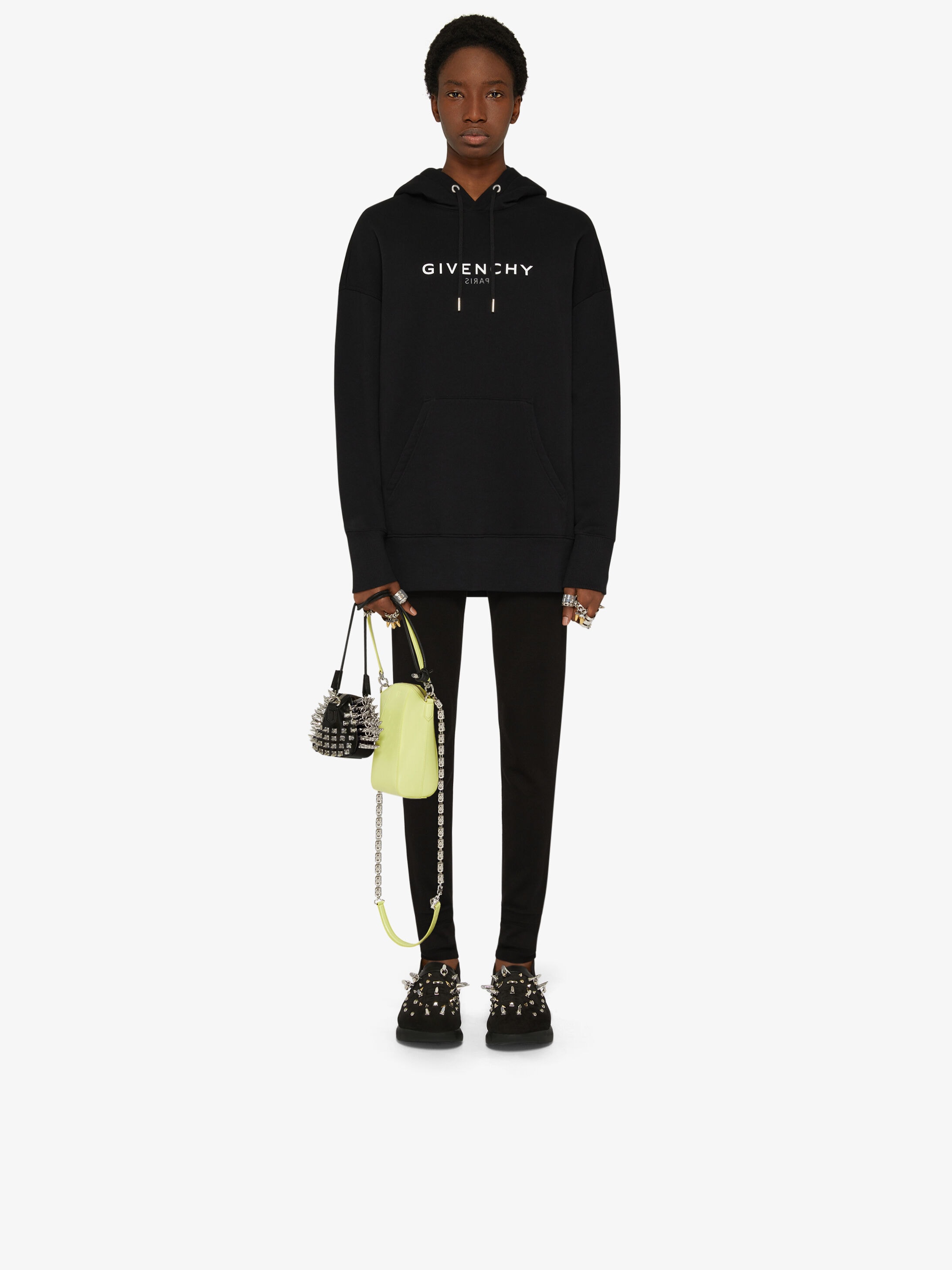 givenchy paris embroidered hoodie