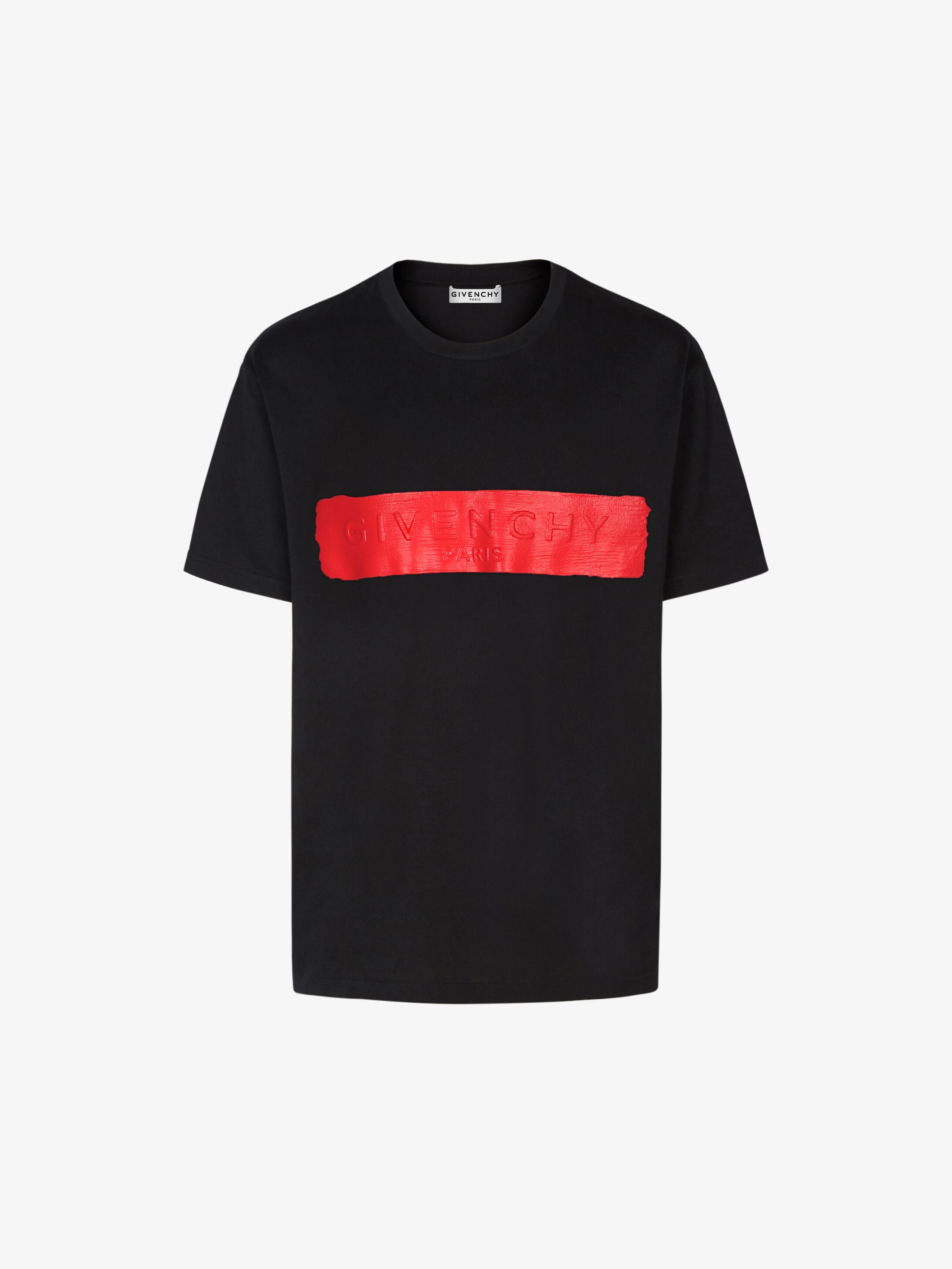 white and red givenchy t shirt