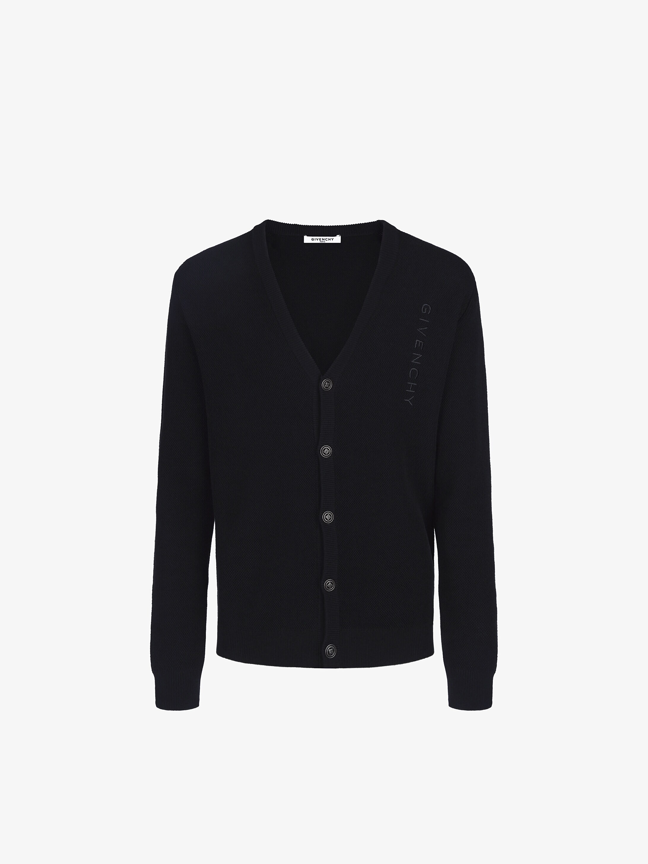 Vertical GIVENCHY cardigan with 4G 