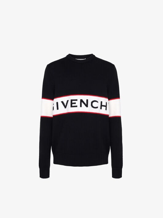 GIVENCHY contrasted band jumper | GIVENCHY Paris