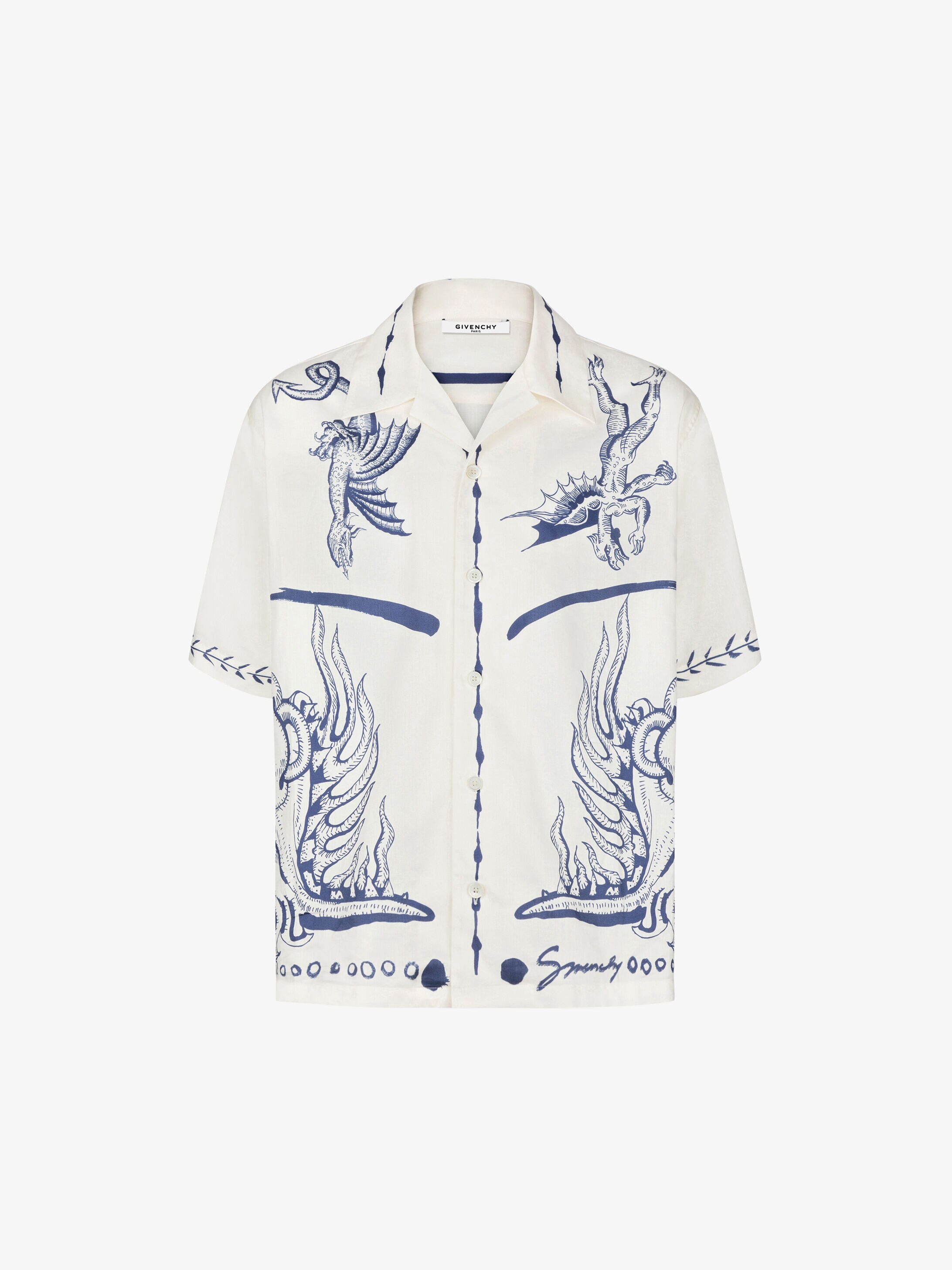givenchy hawaiian shirt