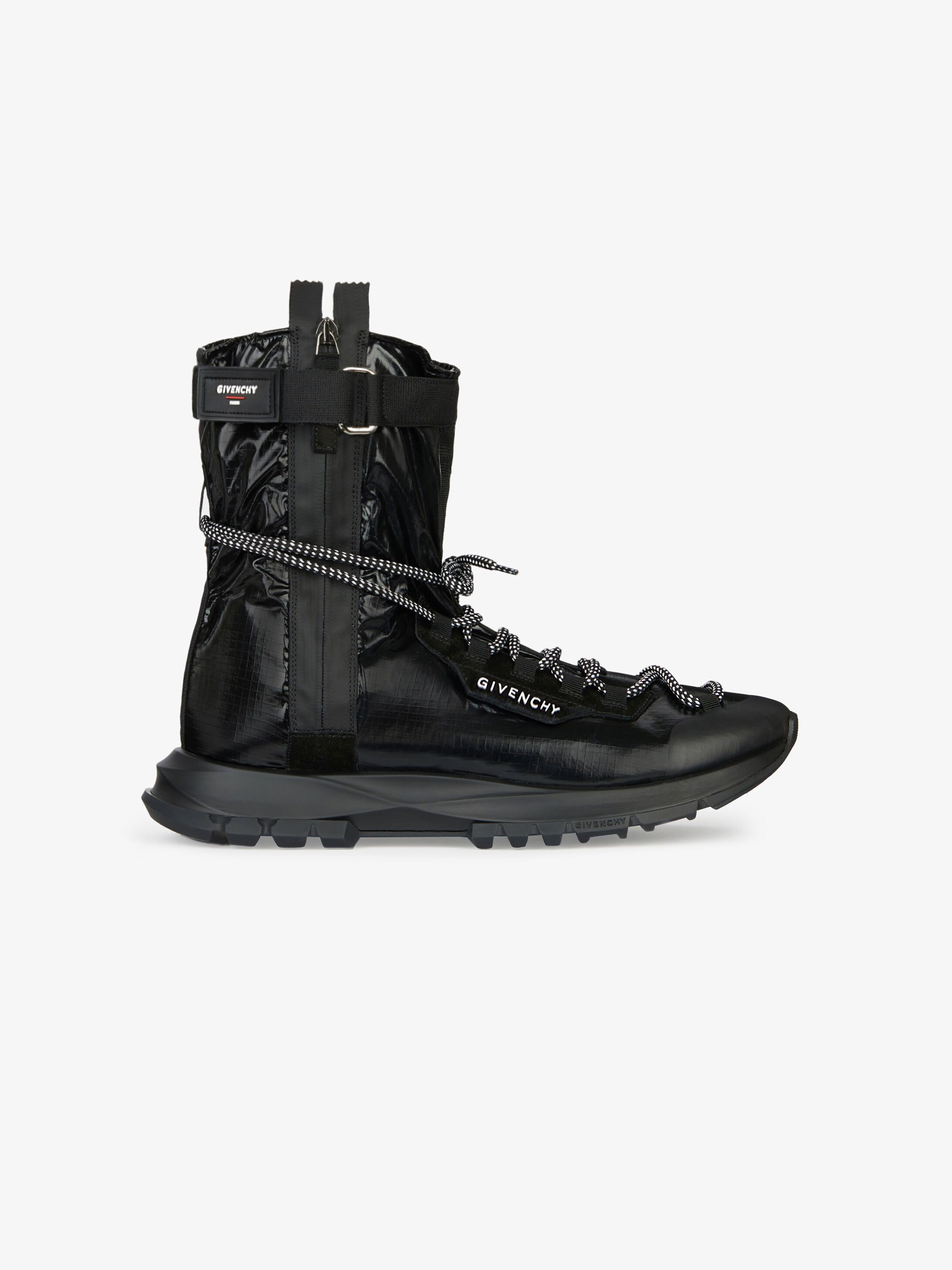 Get Wallpaper Spectre High Top Sneakers In Shiny Nylon Givenchy Paris Desktop Wallpaper