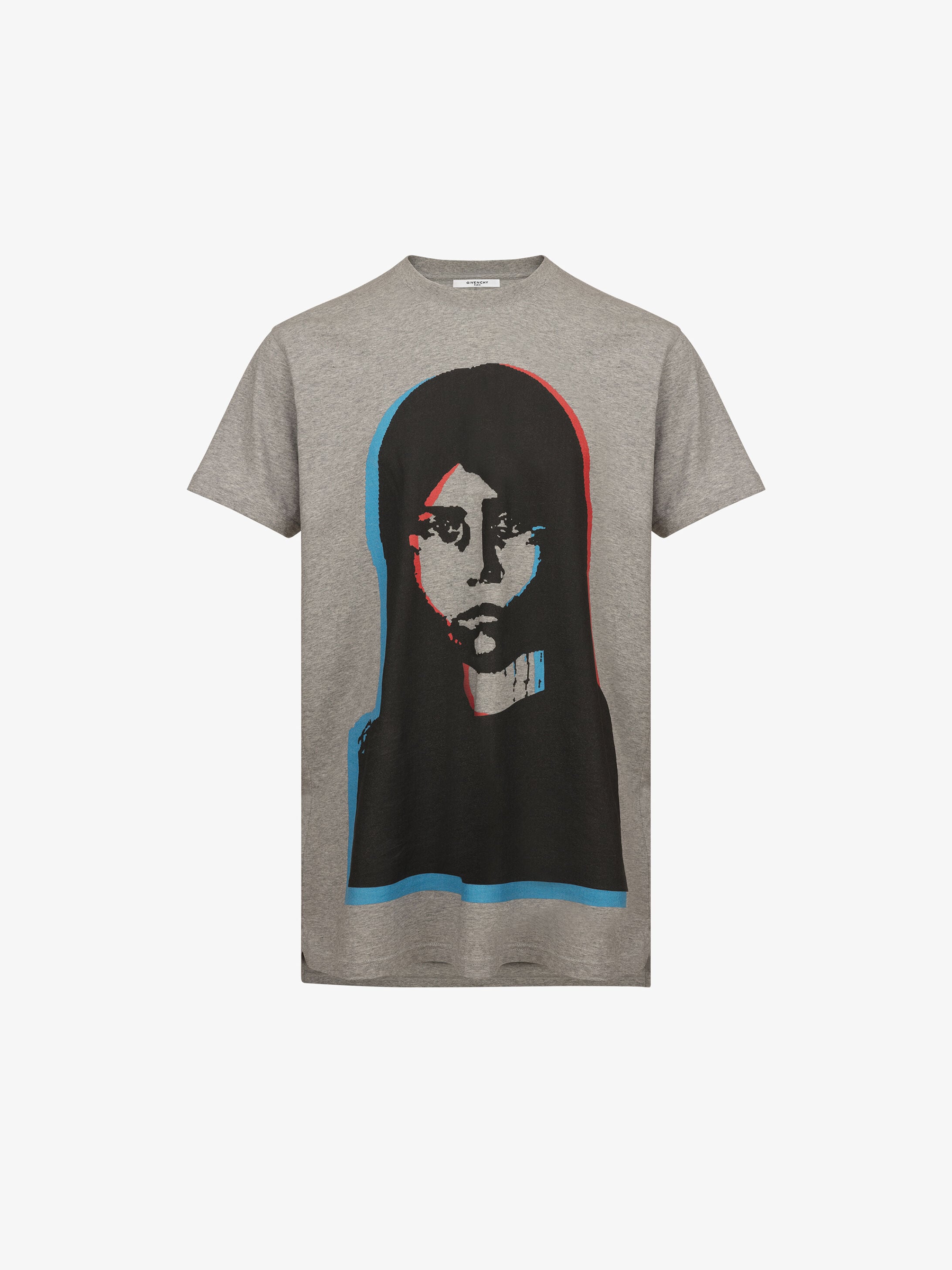Givenchy Abstract girl printed T-shirt | GIVENCHY Paris
