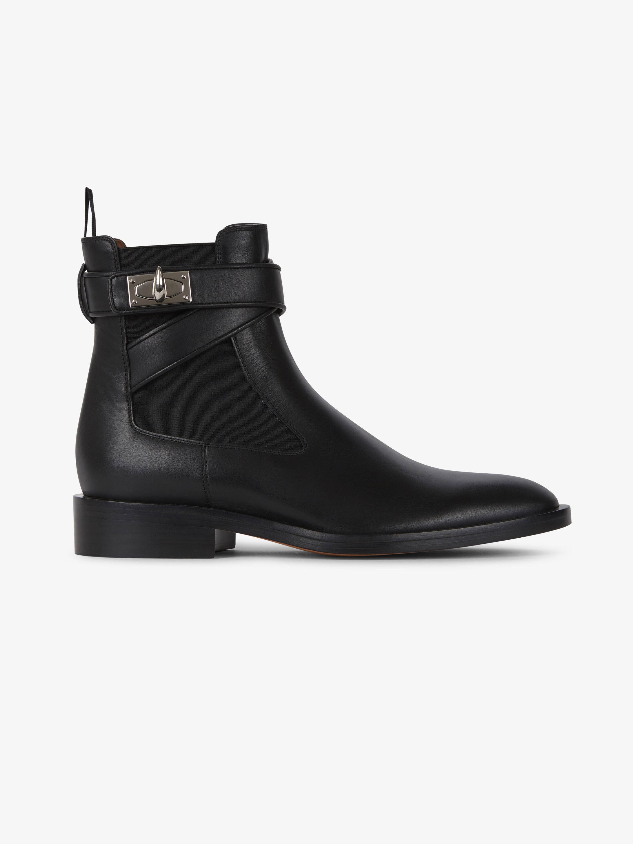 givenchy shark lock ankle boots