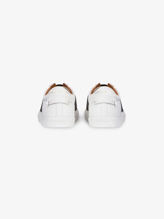 givenchy sneakers in leather with webbing