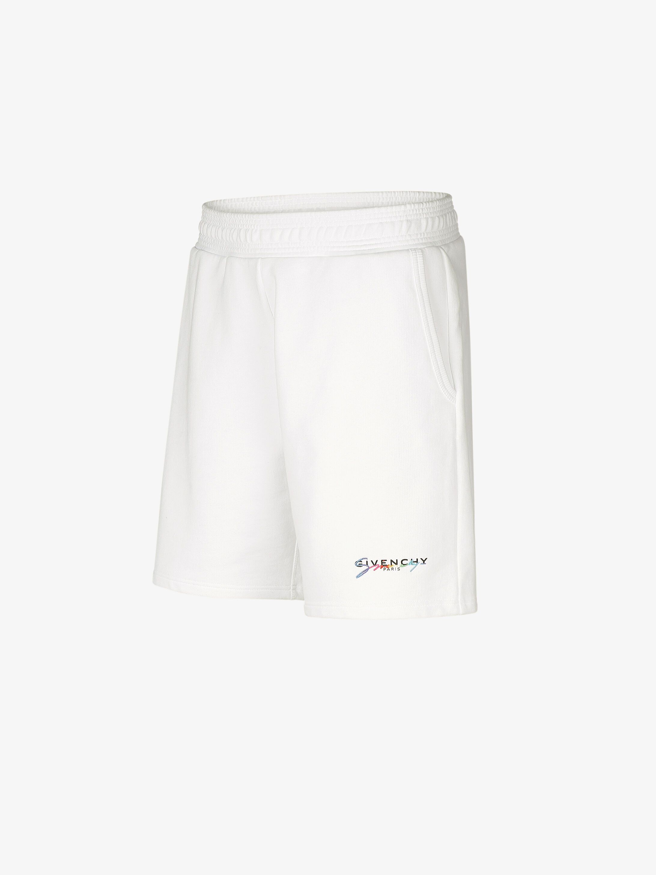 givenchy shorts white