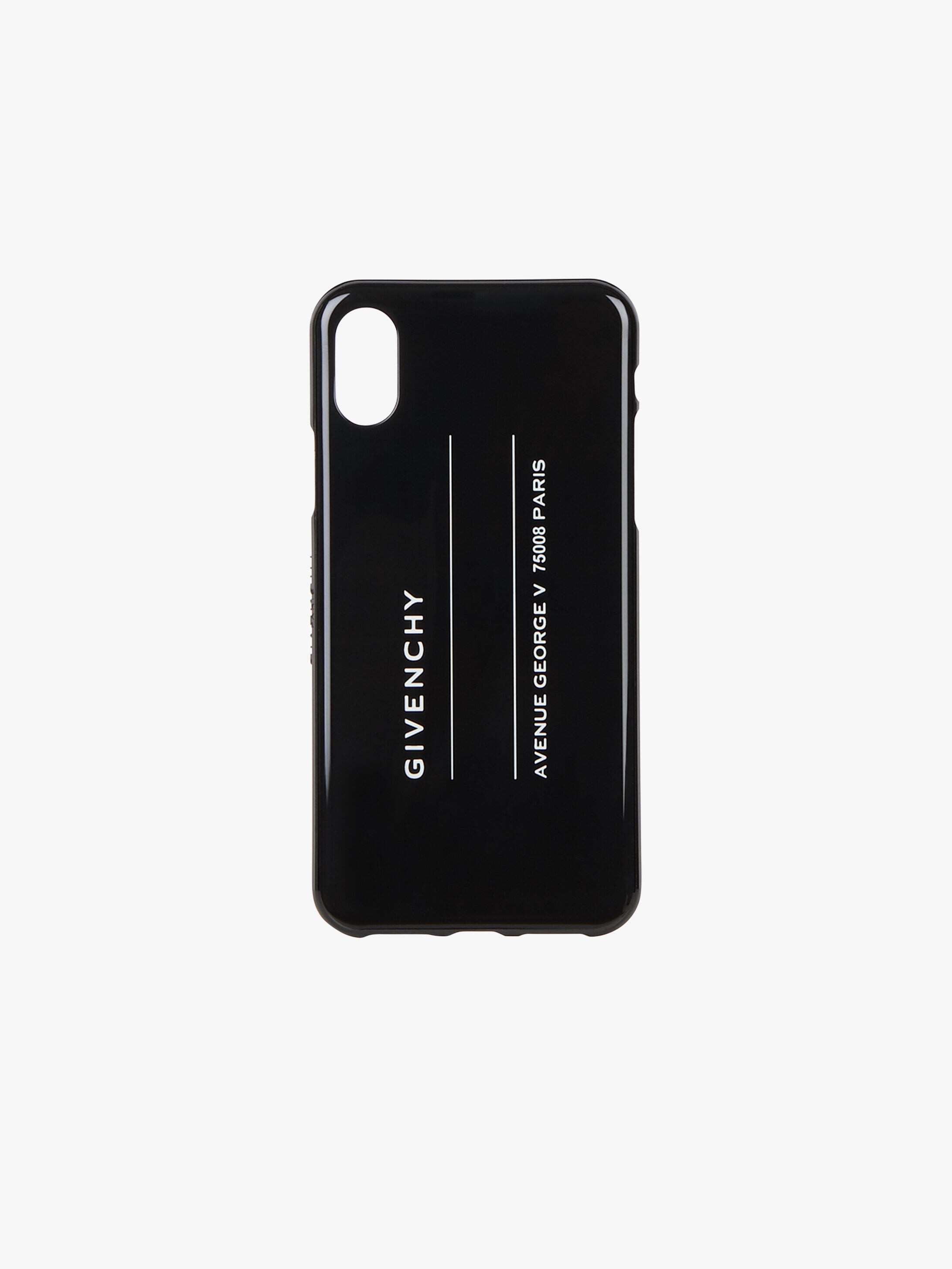Printed Iphone X Cover Givenchy Paris