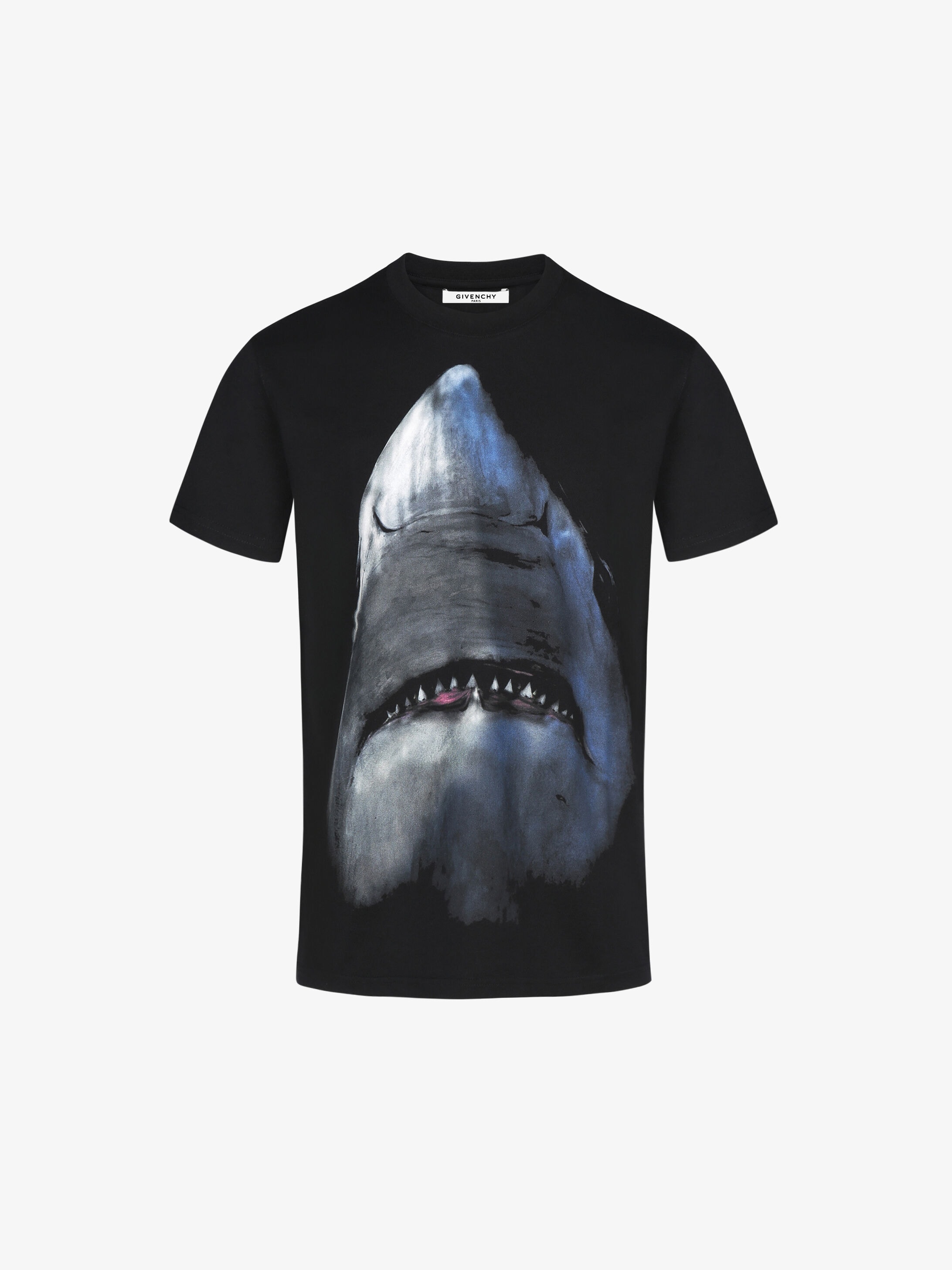 givenchy shark jaw t shirt