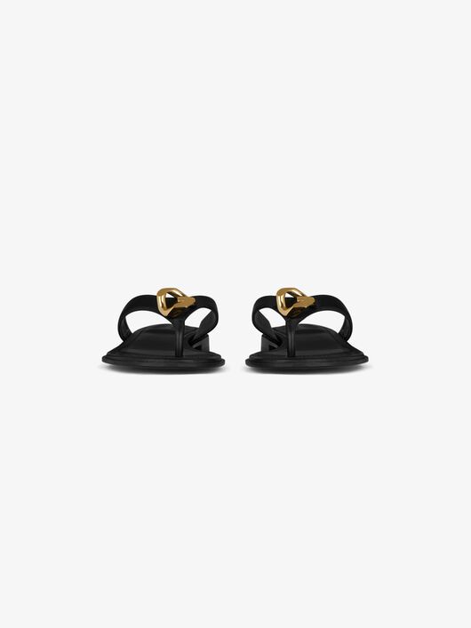 givenchy g chain sandals