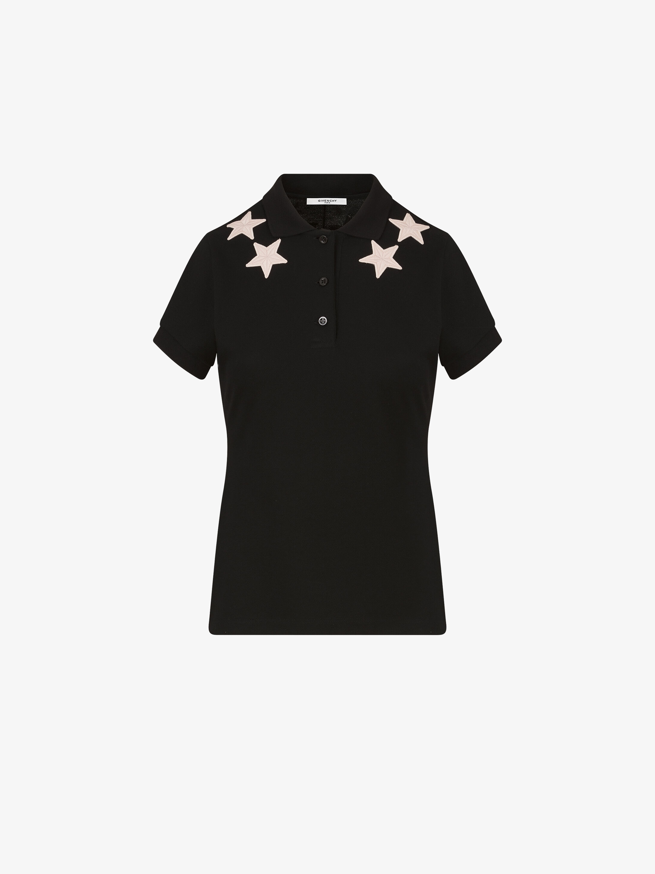 givenchy polo shirt with stars
