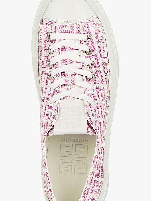 givenchy 4g shoelace sneakers in leather
