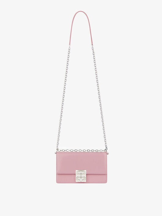 Small 4G bag in box leather with chain | GIVENCHY Paris