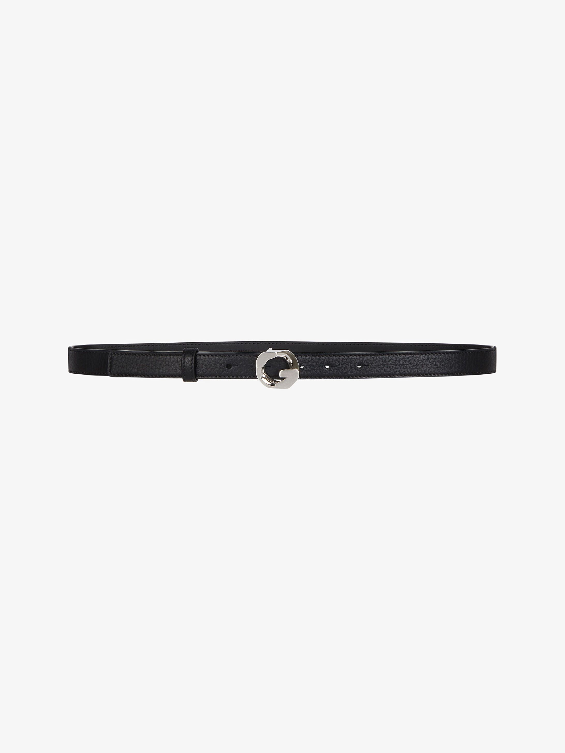 black givenchy belt