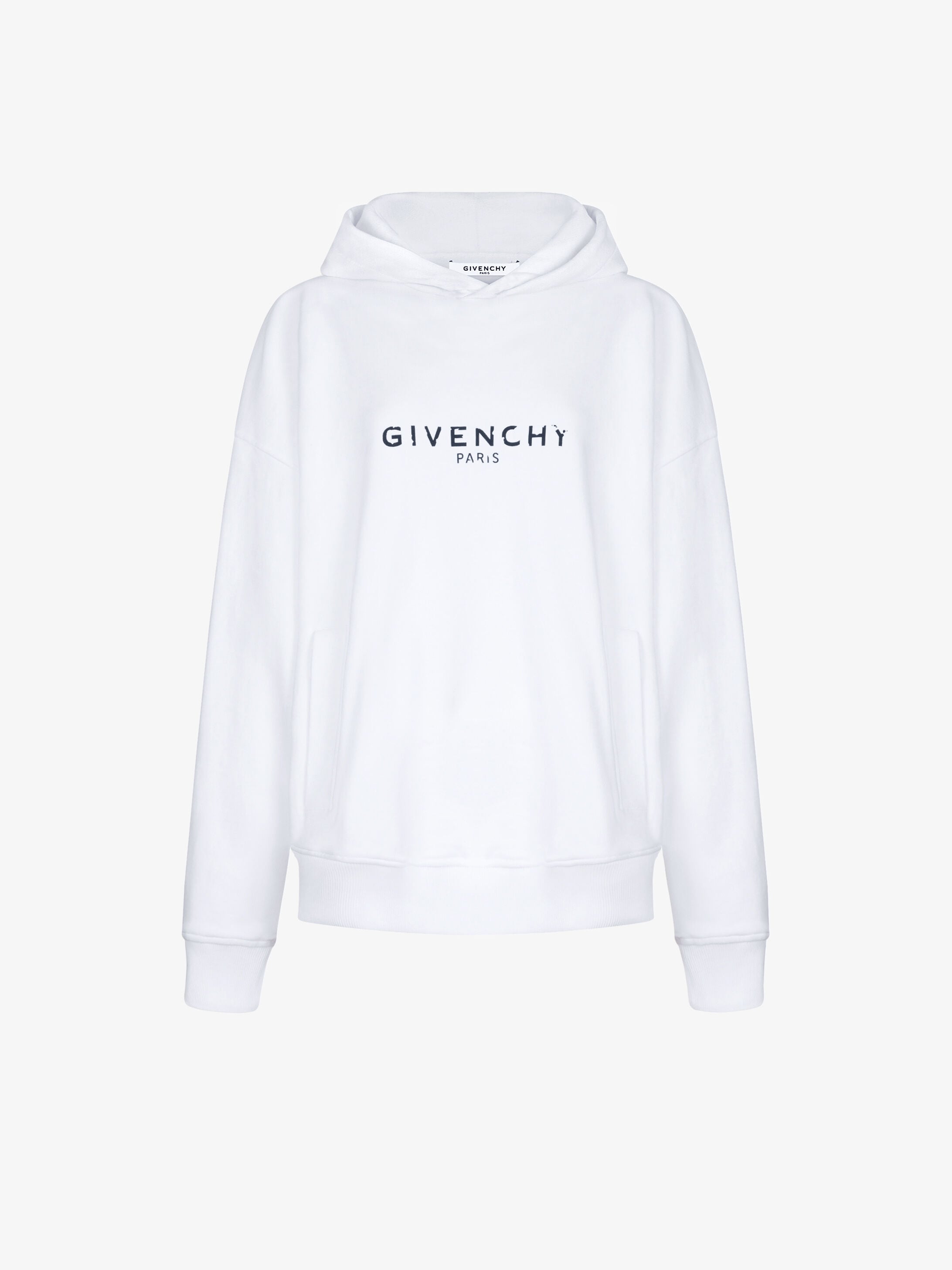 givenchy paris white hoodie