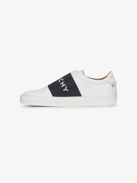 givenchy sneakers in leather with webbing