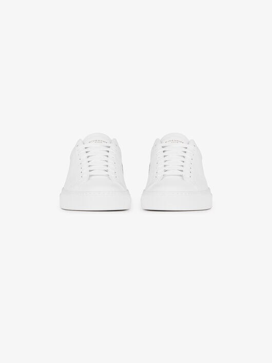 givenchy reverse sneakers in leather