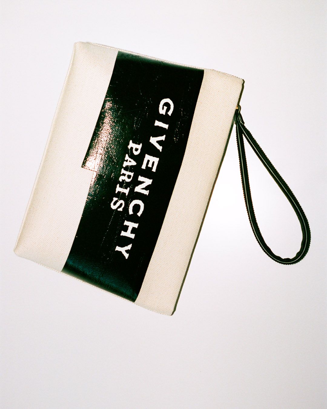 GIVENCHY Tape pouch in canvas