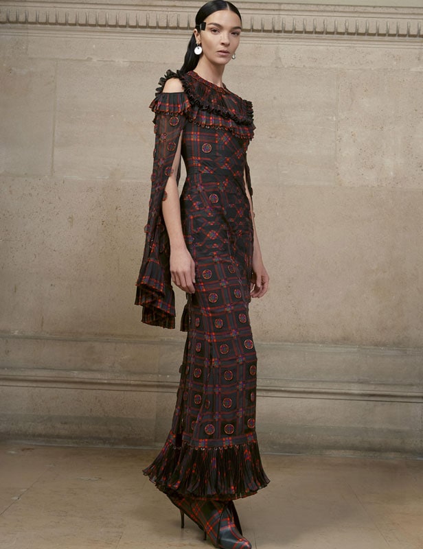 givenchy fringe dress