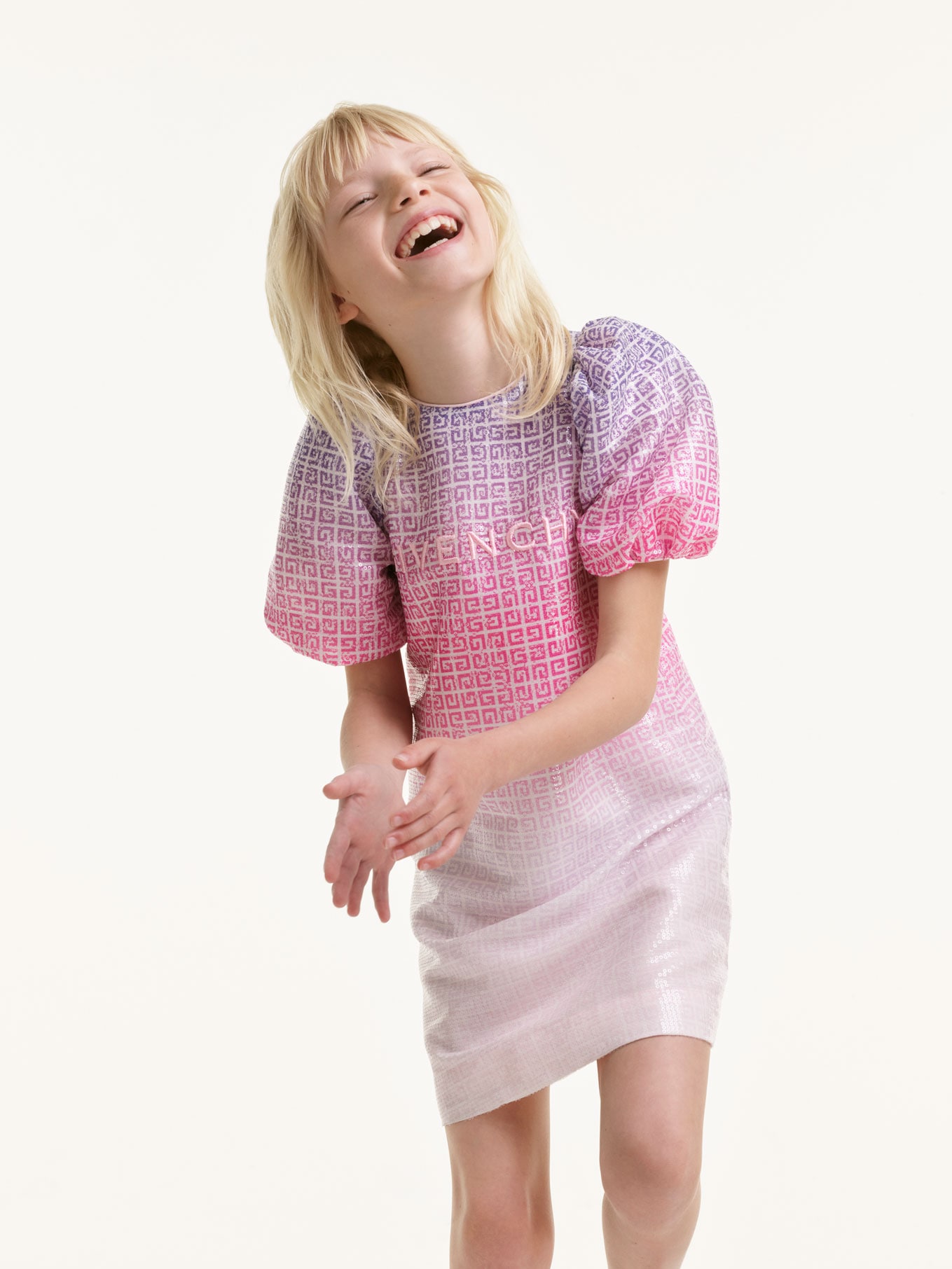 Overalls dress in GIVENCHY 4G denim